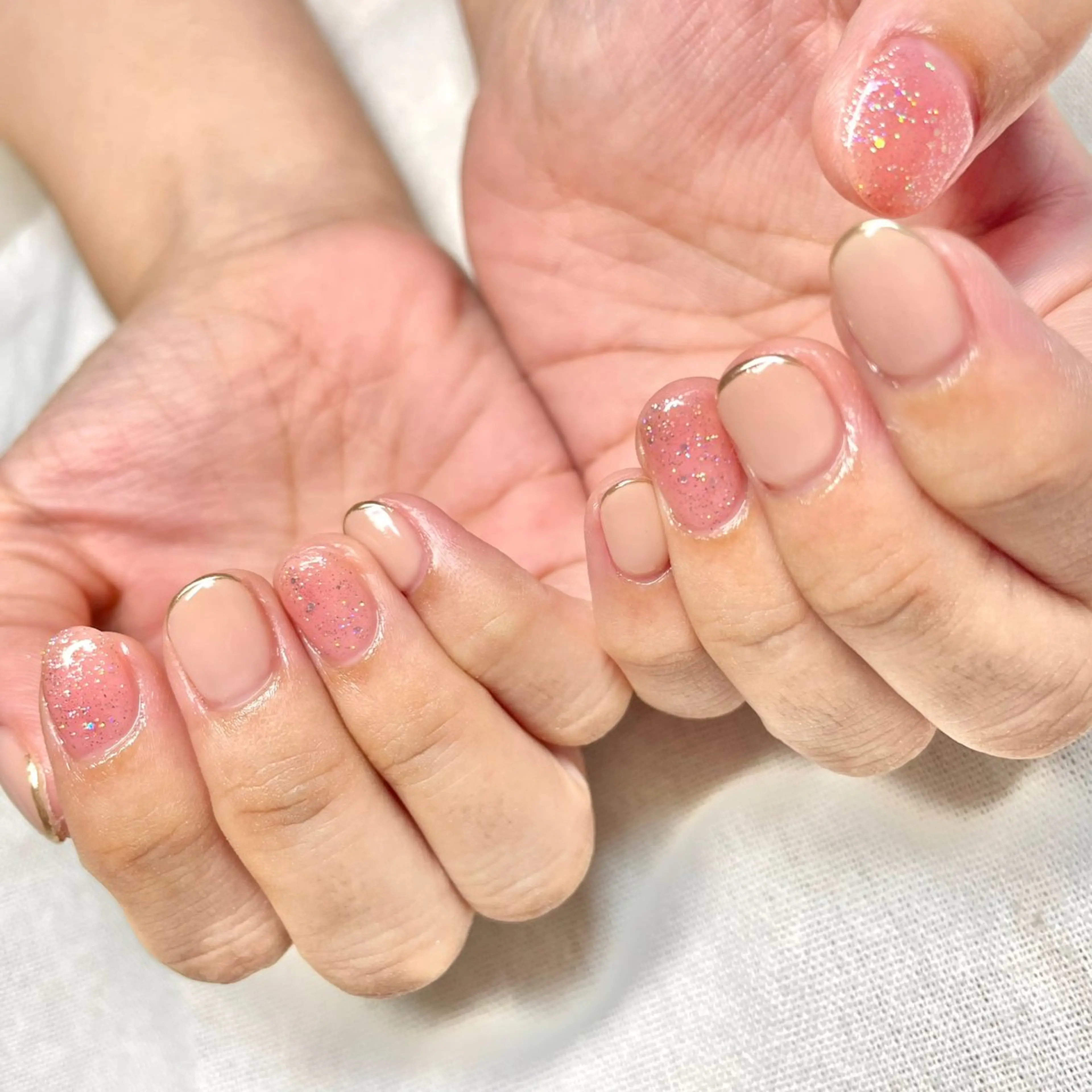 ネイル オフィスネイル シンプルネイル ハンドネイル nail salon Cottonのネイルデザイン