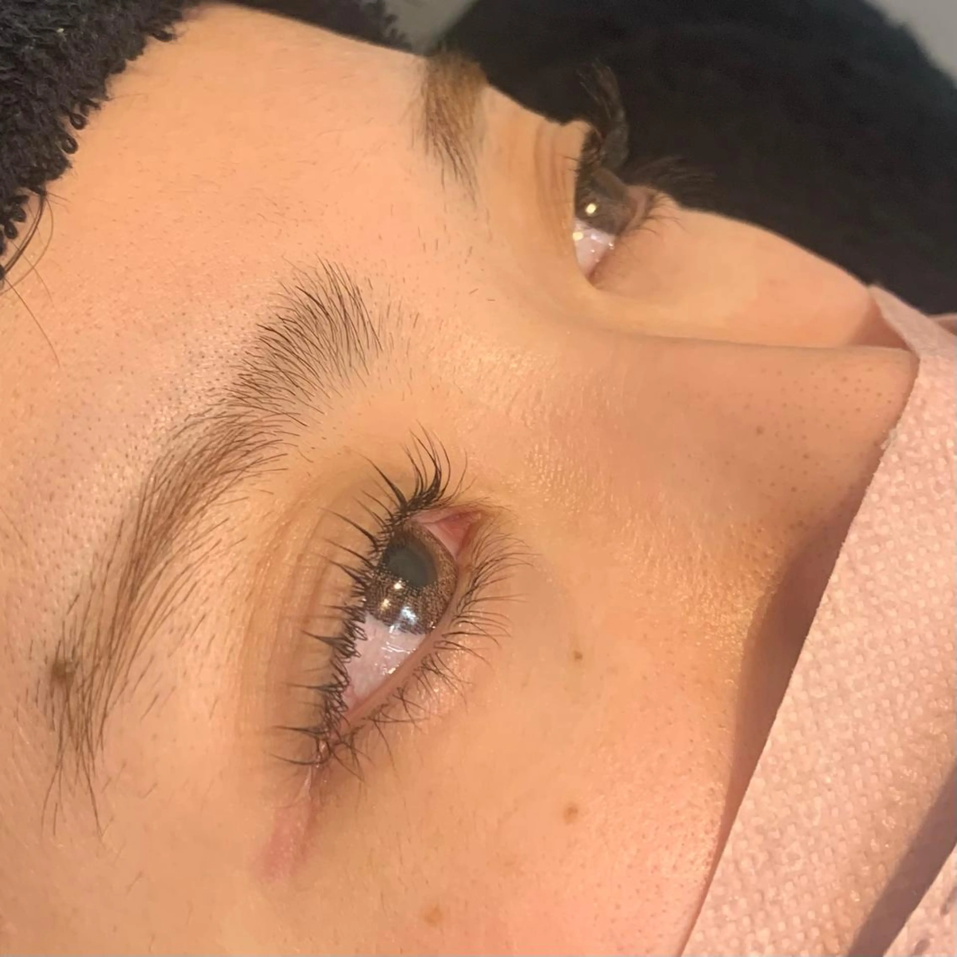 マツエク・マツパ 一重×まつ毛パーマ マツパ 銀座/レイヤー 🌷nonoka🌷のヘアスタイル