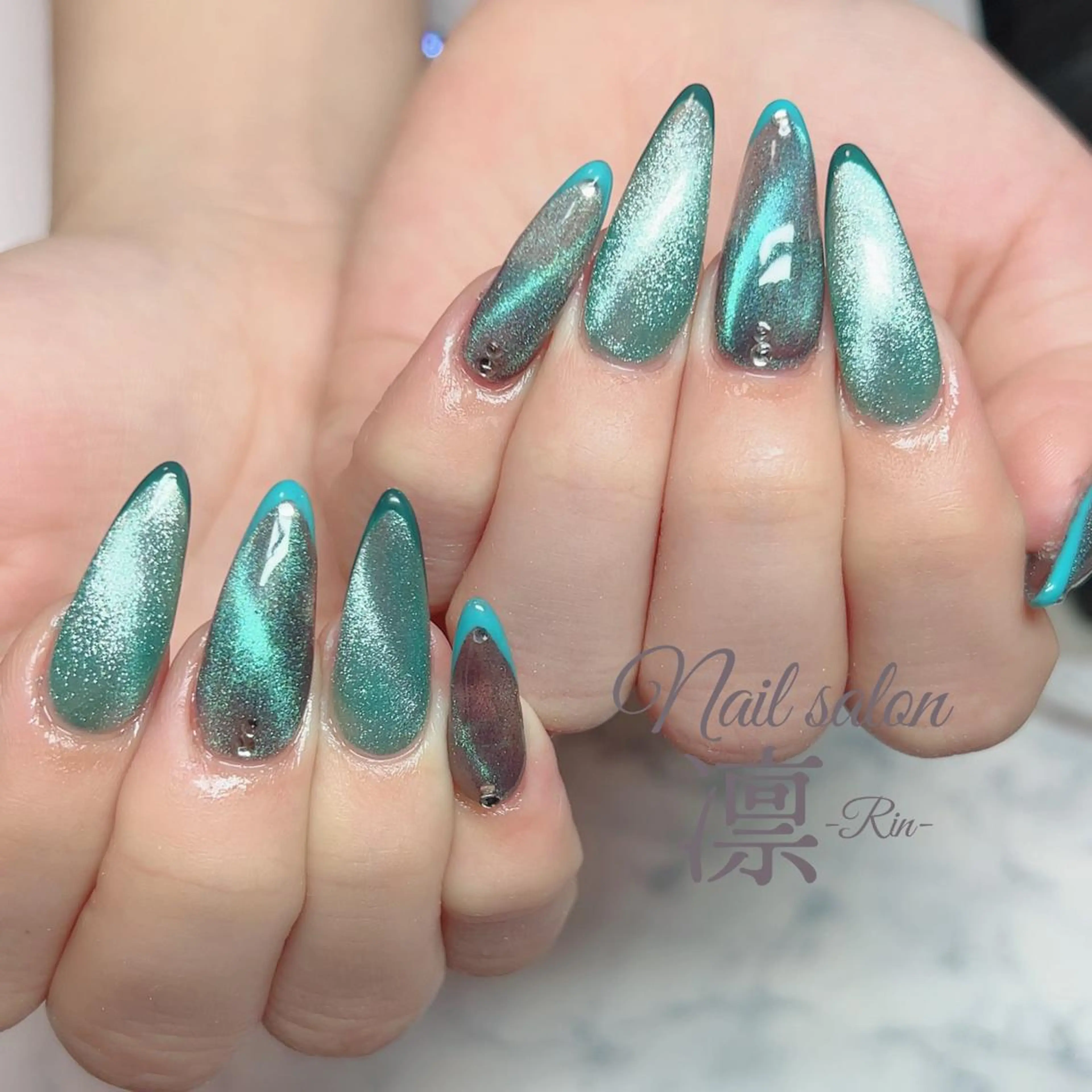 ネイル スカルプネイル private salon凛のネイルデザイン