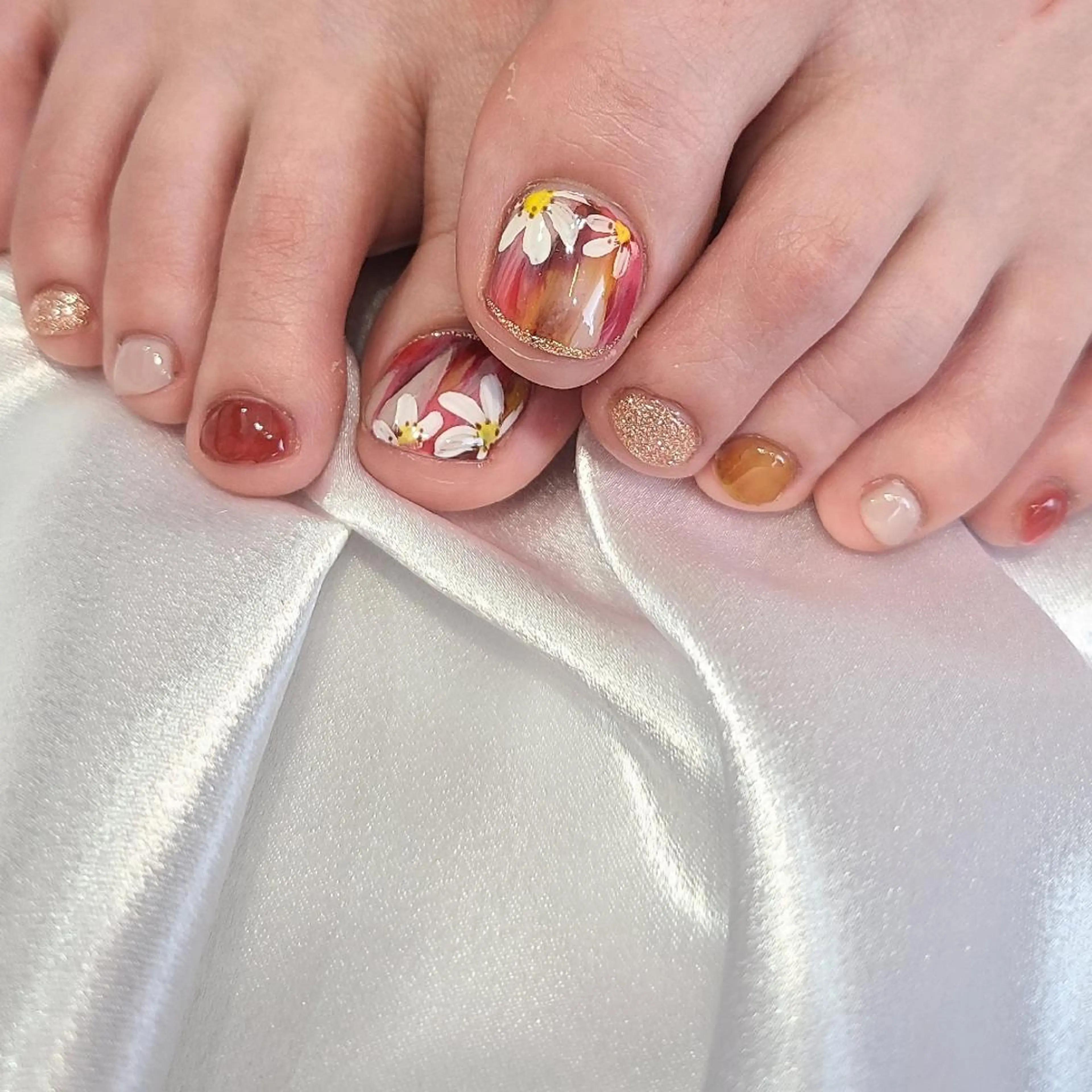 ネイル フットネイル NOGUCHI  KANAのネイルデザイン