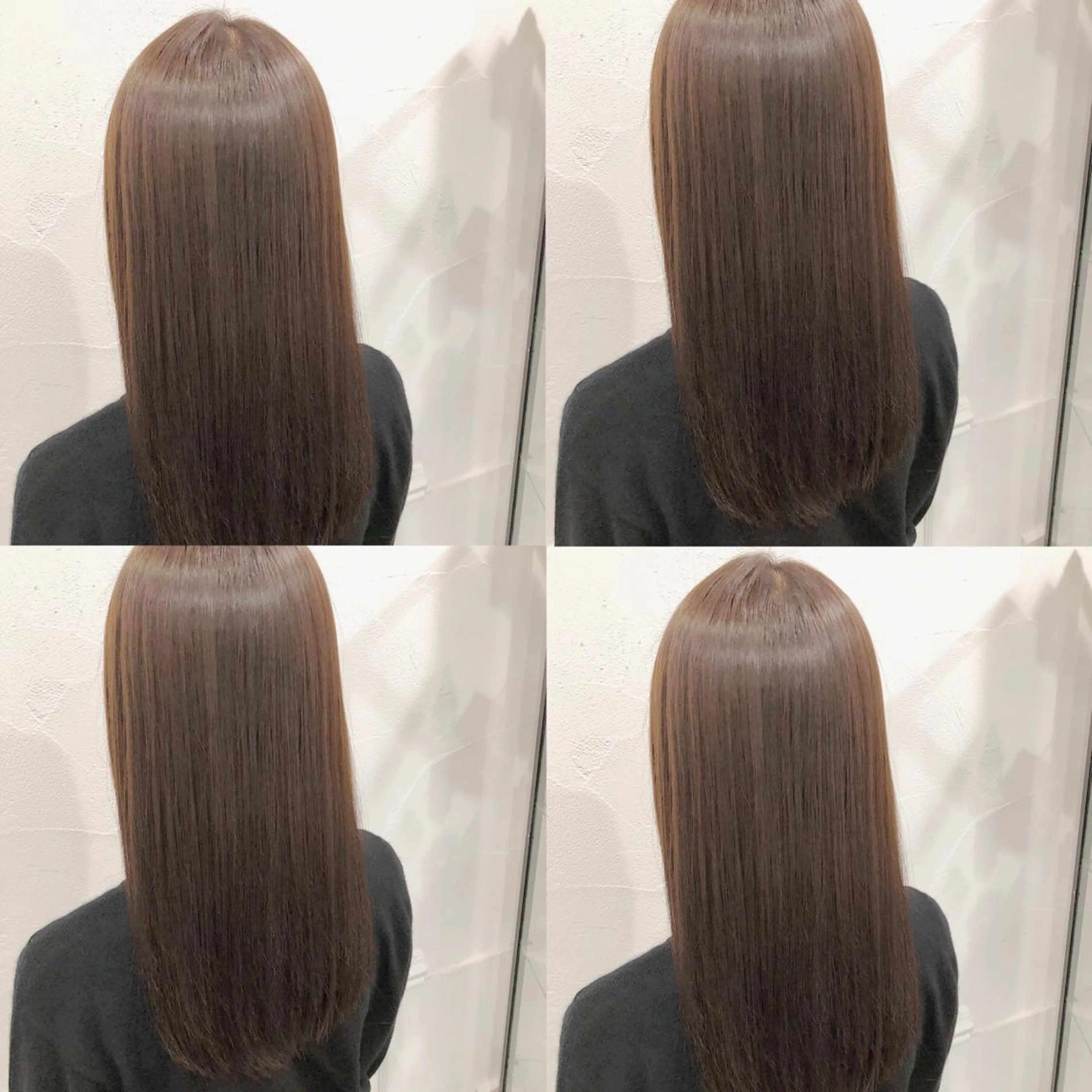 ロング カラー ヘアアレンジ メンズ キッズ エクステ 💟Chloe原宿店 🩶ハイトーンのヘアスタイル