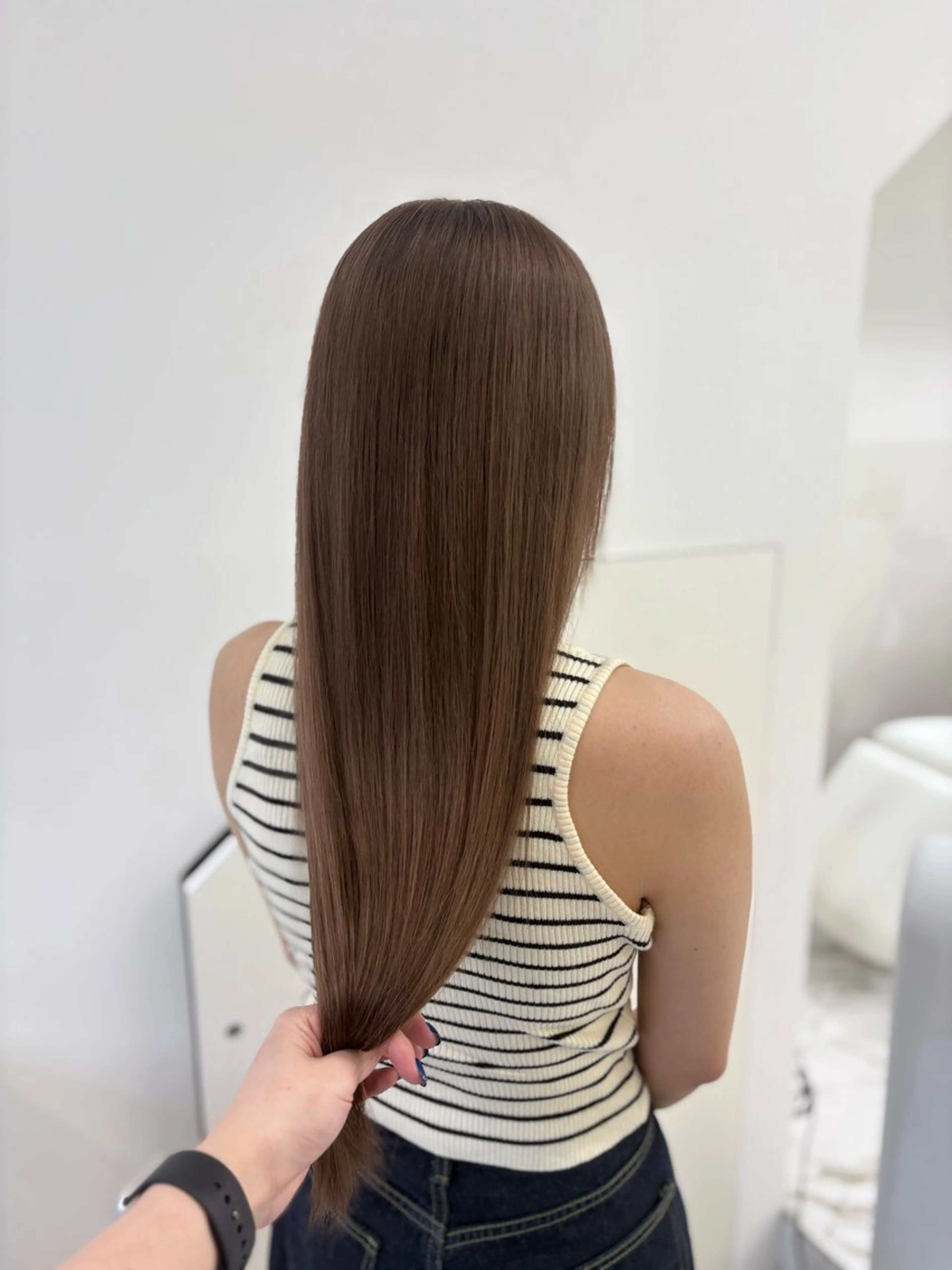 ロング Haruna/河原町 ハイトーン🤍のヘアスタイル