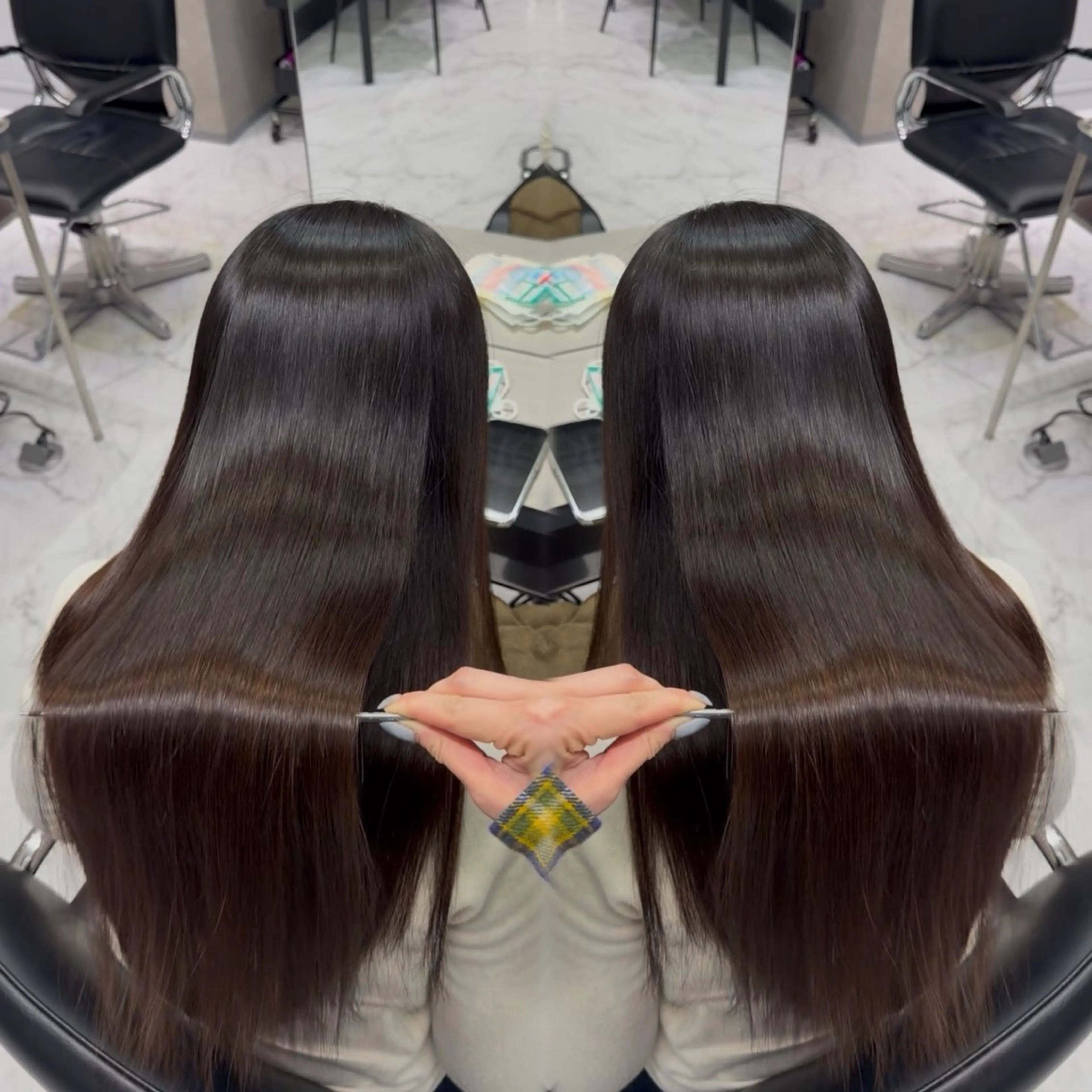ロング 縮毛矯正 トリートメント 福岡美髪矯正/ KAEDEのヘアスタイル