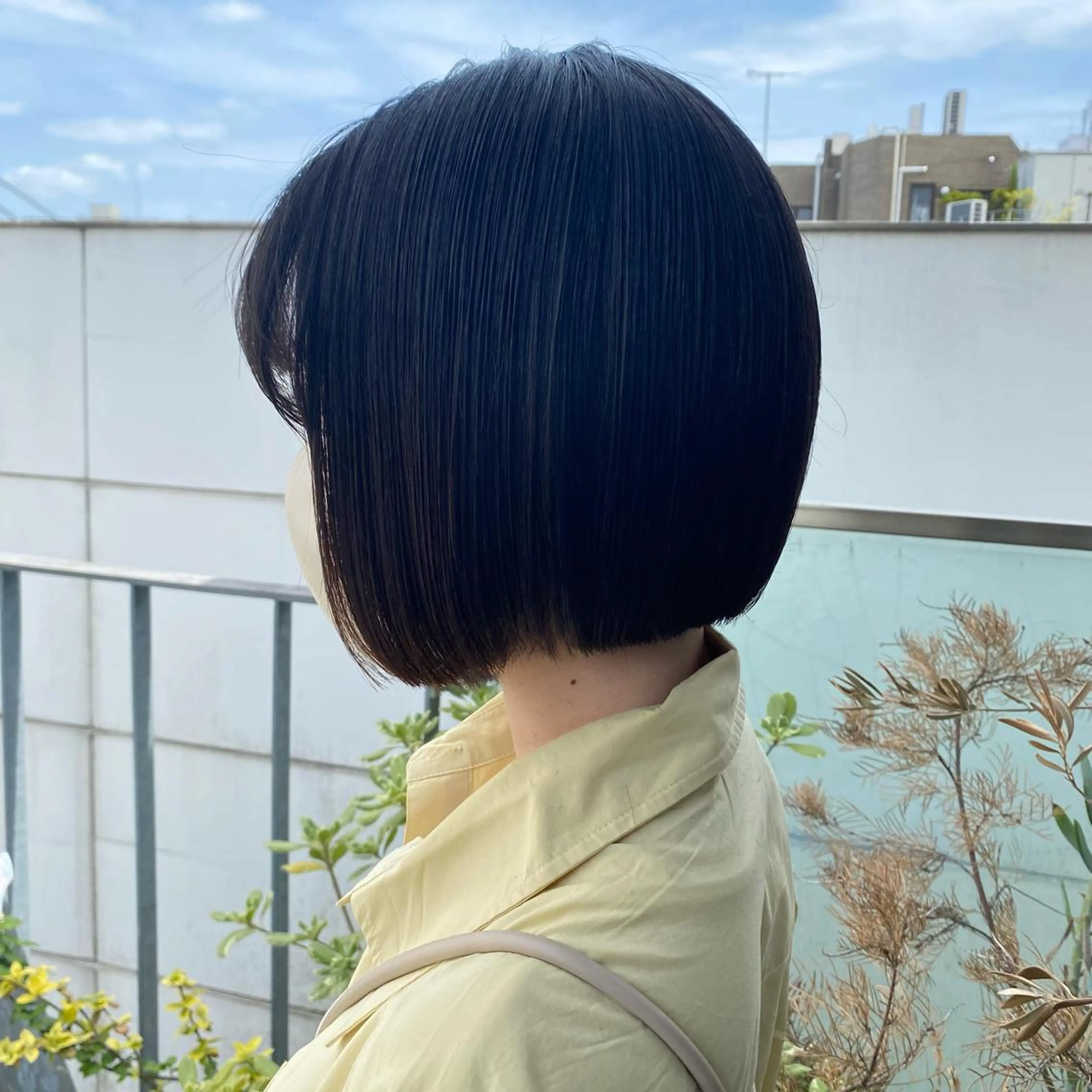 ショート カラー ヘアアレンジ ボブ ヘアカラー トリートメント ヘッドスパ ヘアセット 押切 響 のヘアスタイル