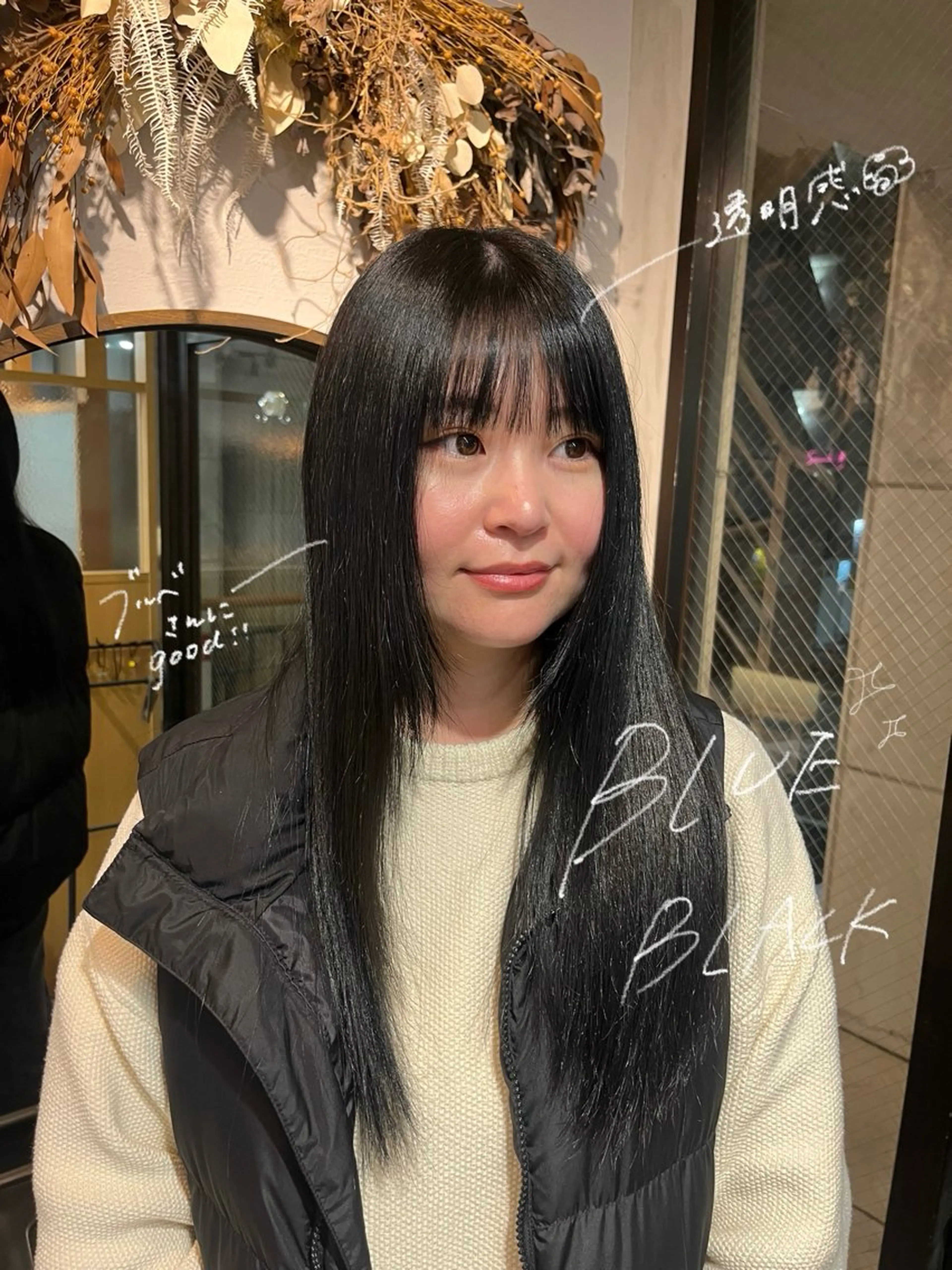 ロング ヘアカラー トリートメント STAND By HAIR&Coffee(スタンドバイヘアー)所属・🤎透明感ツヤカラー Chinatsu🤎のヘアスタイル