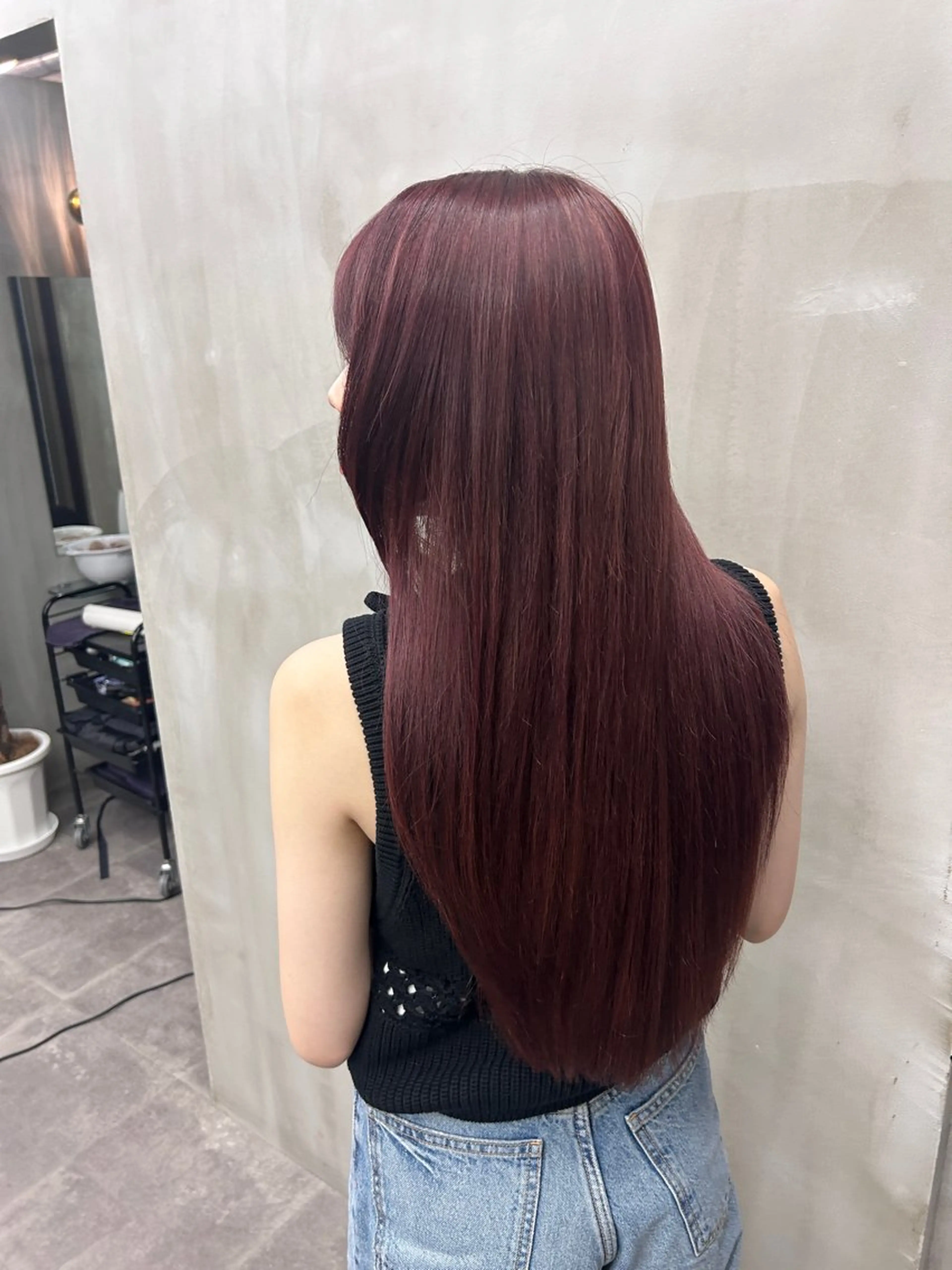 【人気Ｎｏ．1 👑】 透明感カラー + 最上級補修トリートメントの写真