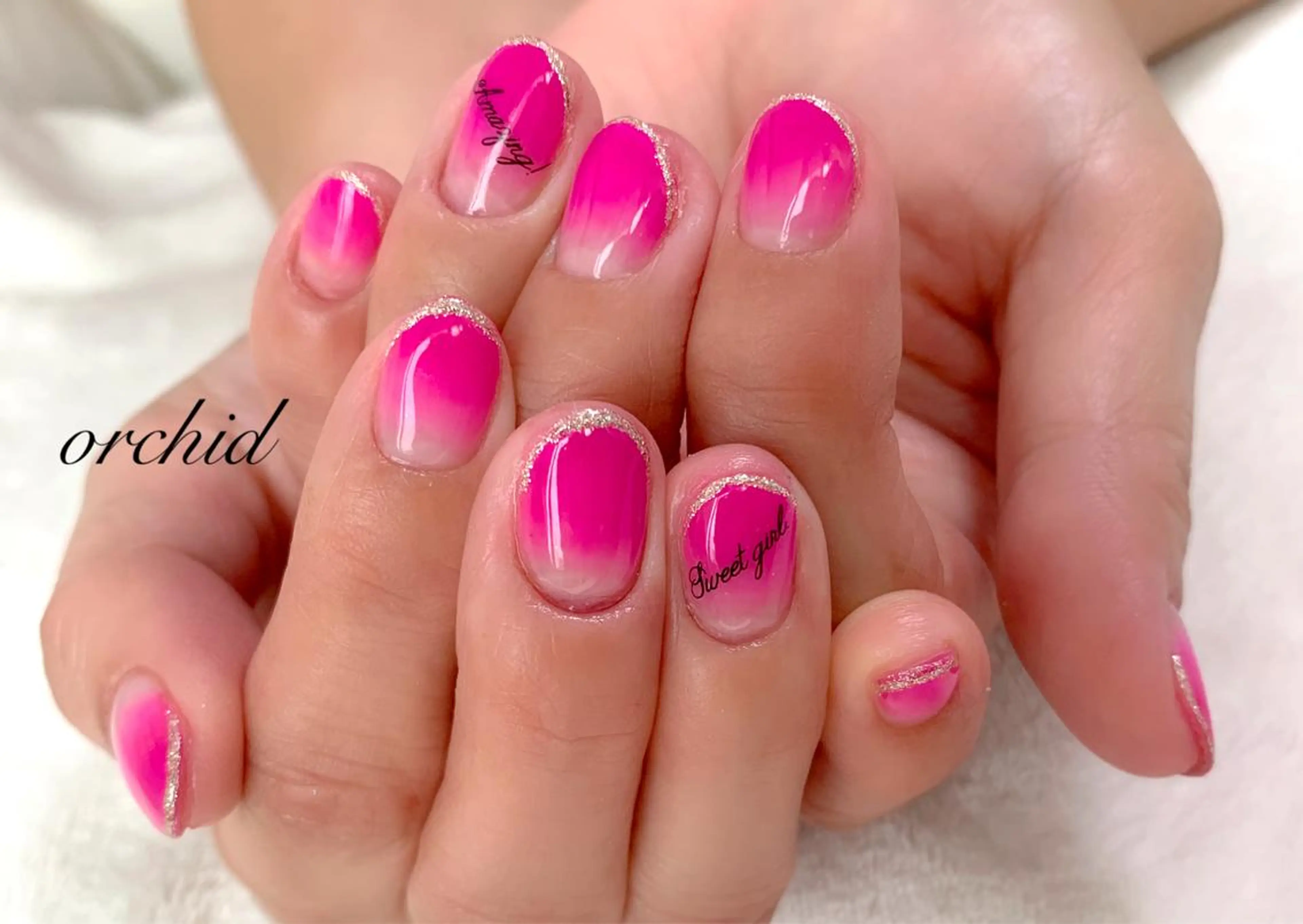 ネイル orchid ♡オーキッドのネイルデザイン