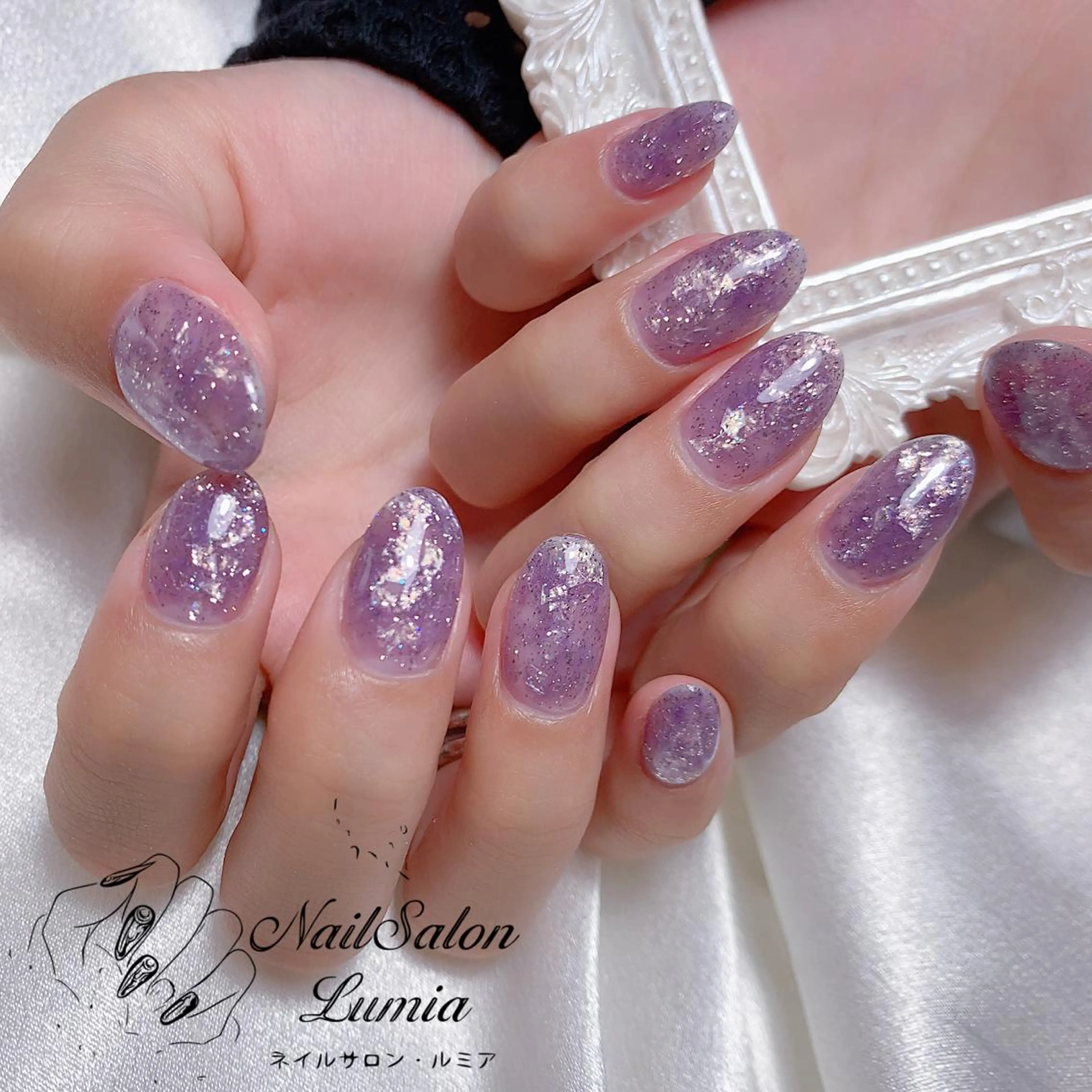ネイル ハンドネイル ネイルサロン ルミア Lumia 店長のネイルデザイン