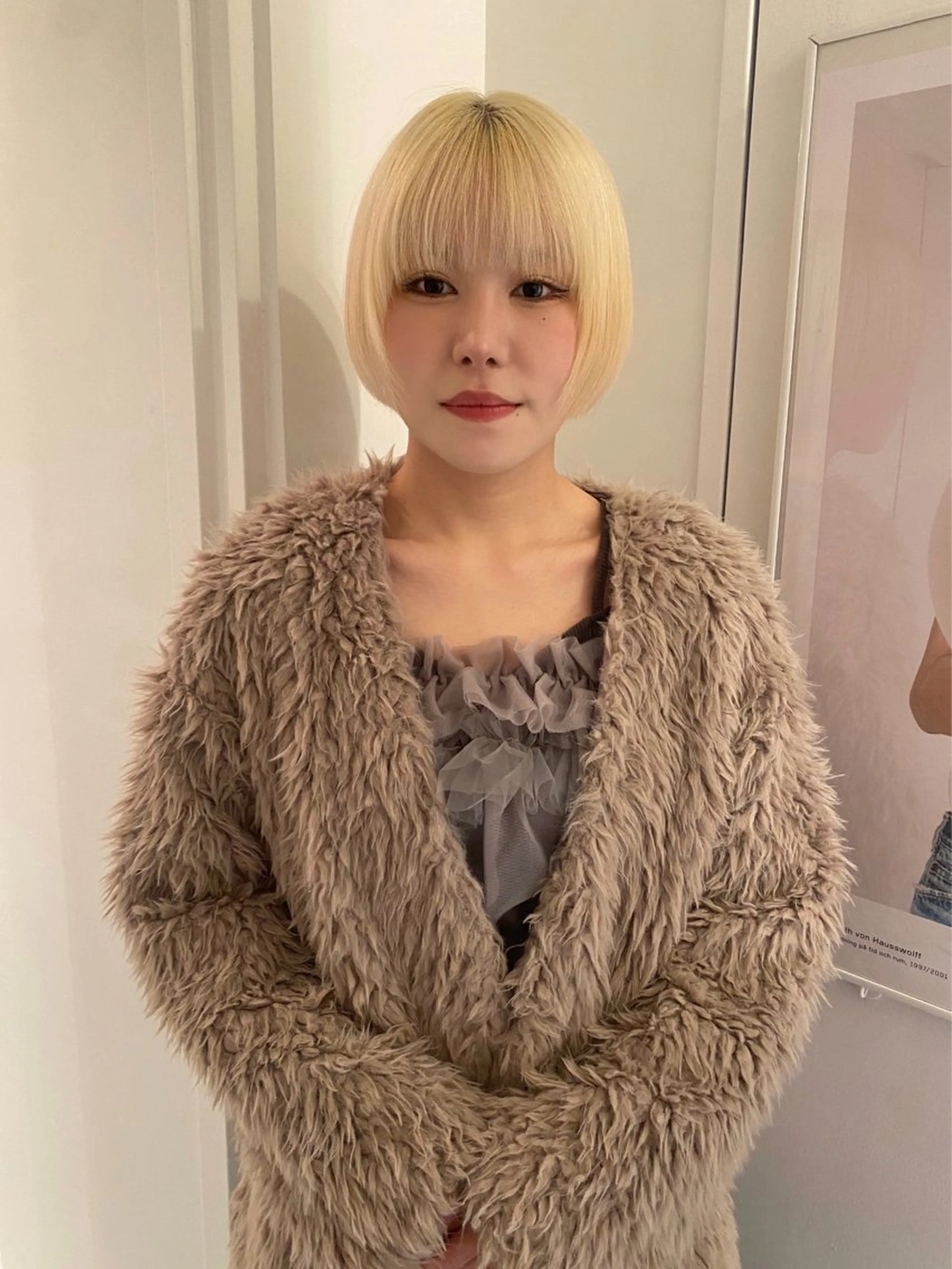 ショート riria/ボブ /透明感カラー🎀のヘアスタイル