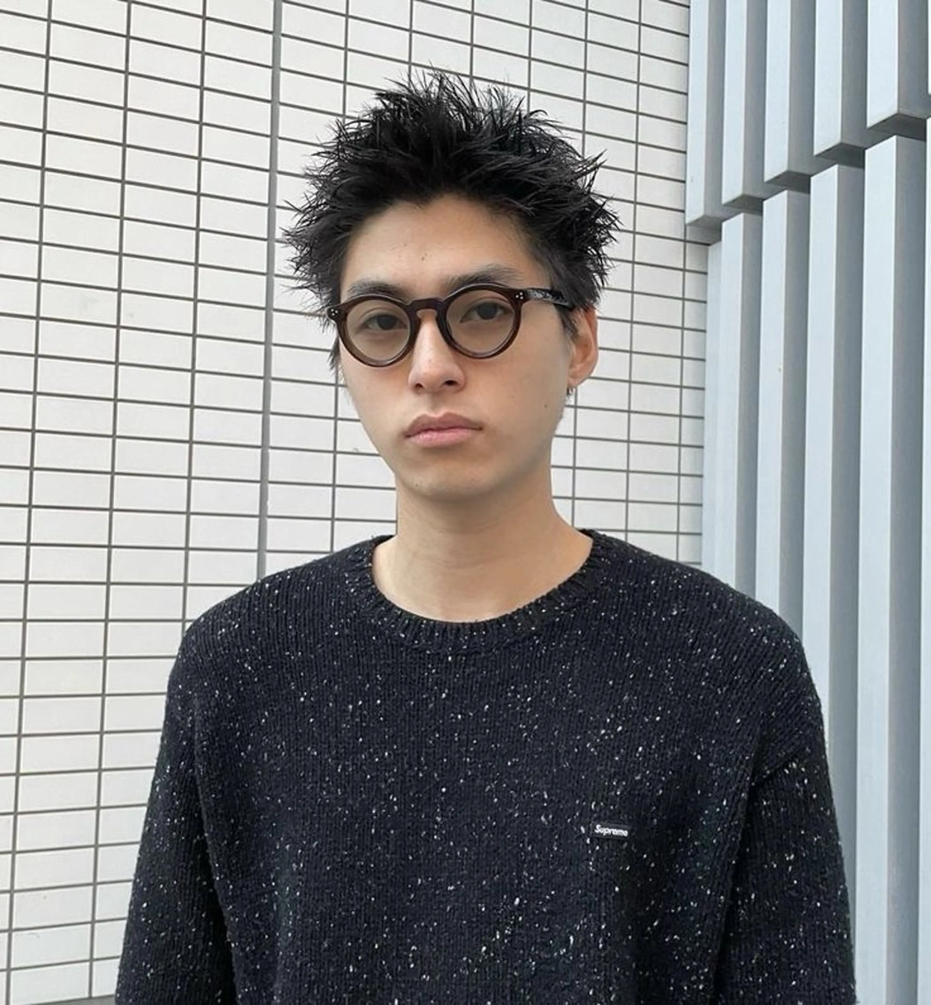 パーマ メンズ fifth 安次富　泰雅のヘアスタイル