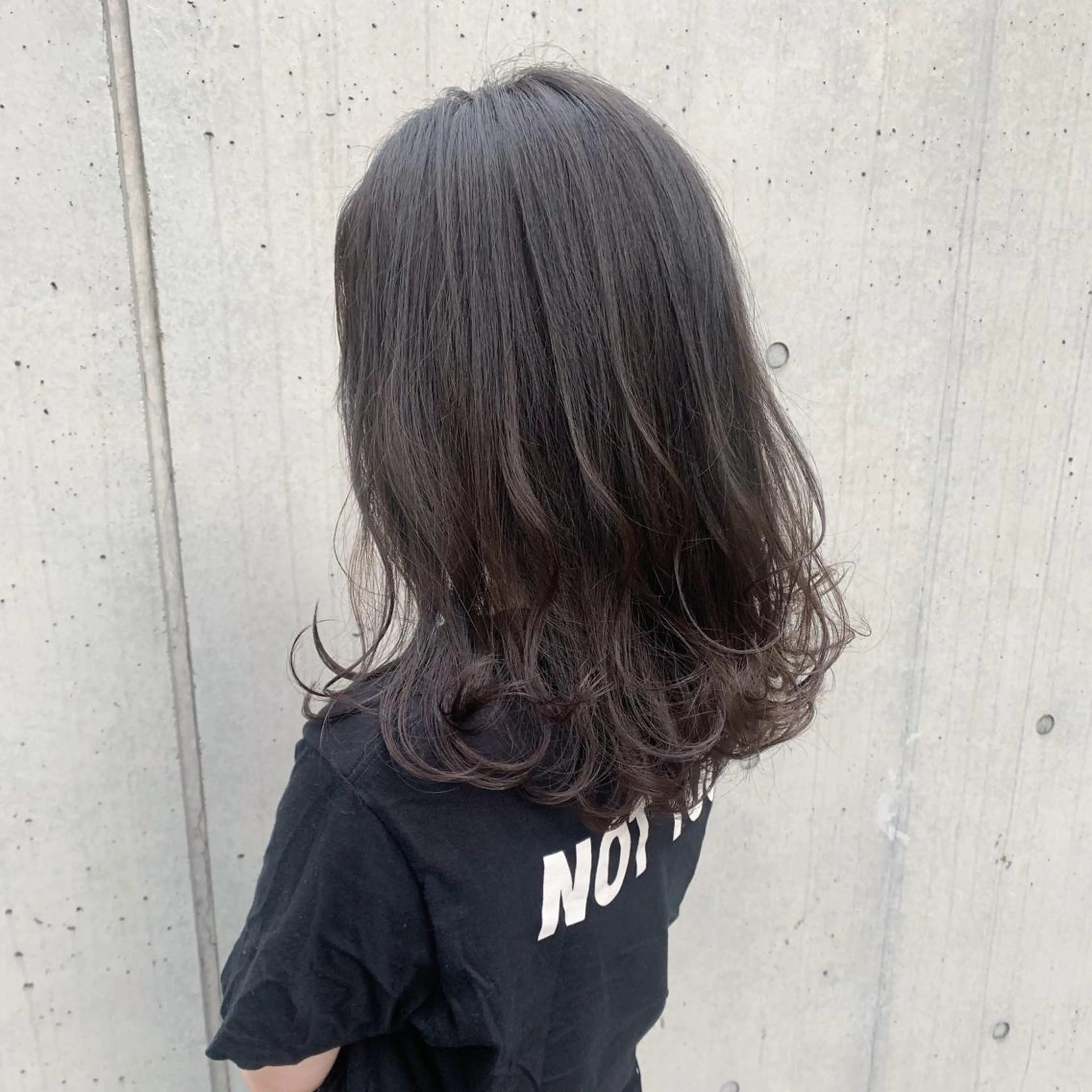 セミロング カラー ヘアアレンジ イルミナカラー beauty: beast 中目黒店のヘアスタイル