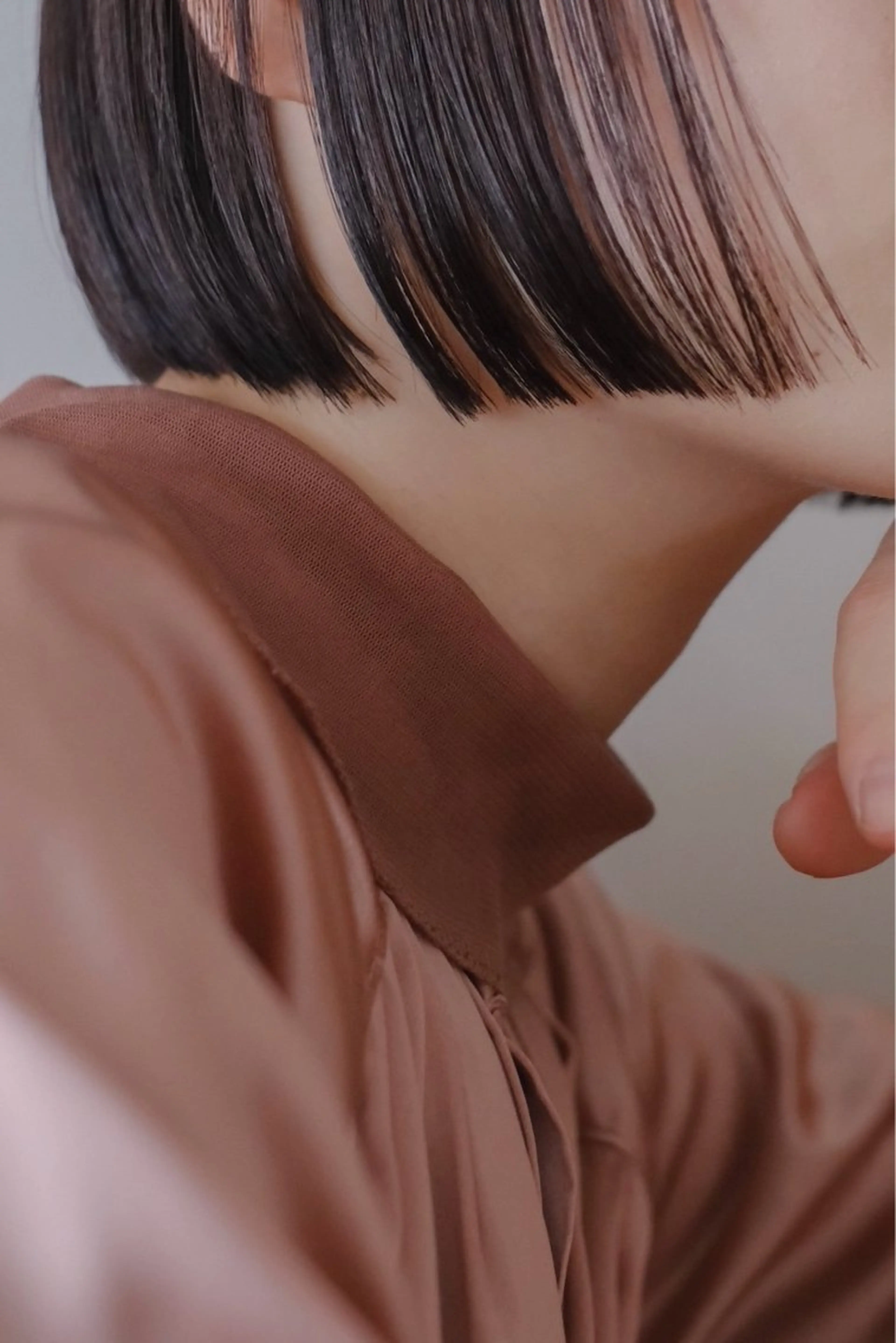 ショート いつくし所属・*:.ボブカット 岡村  菜々美.:*のヘアスタイル