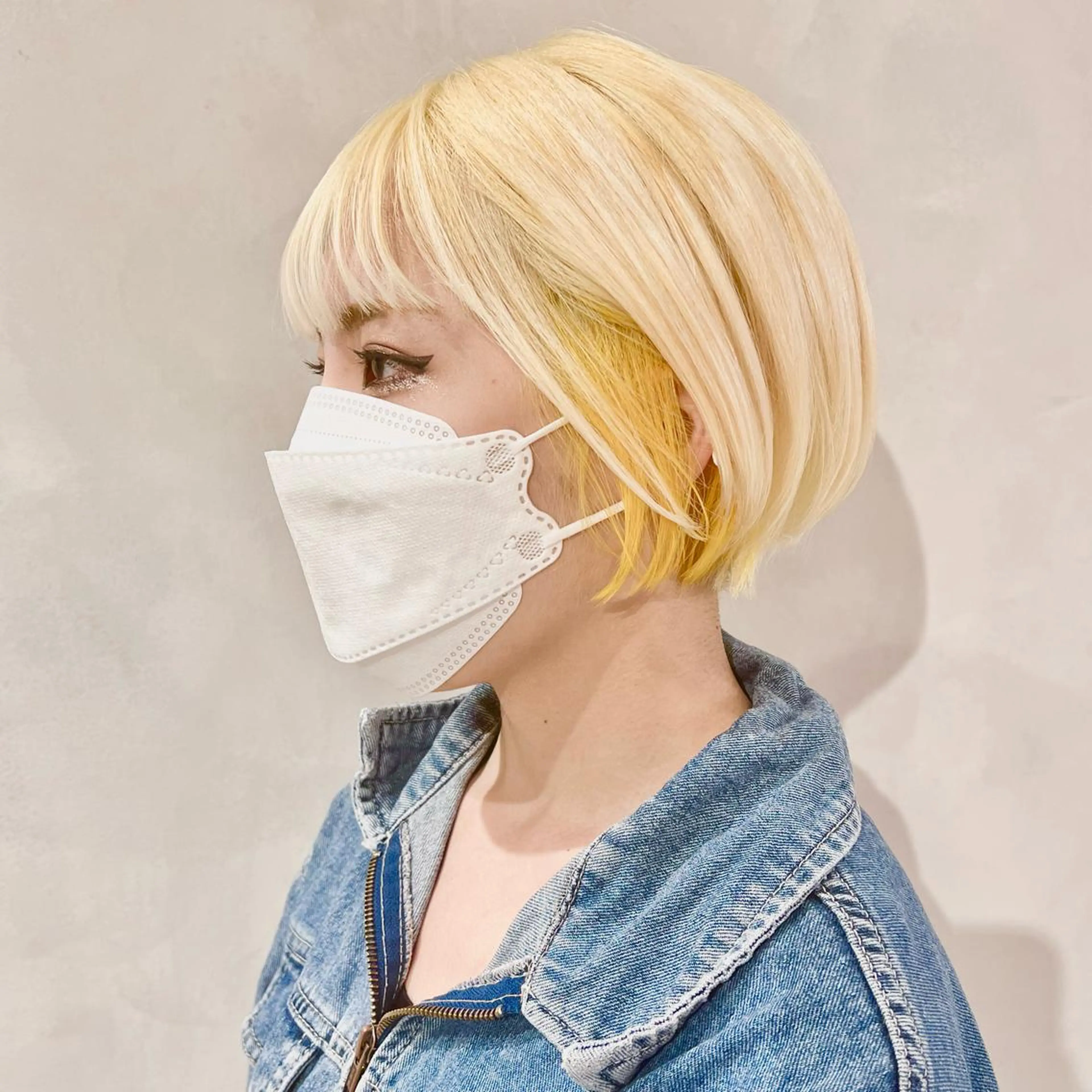 ショート カラー 髪質改善⌇﻿透明感 カラー⌇﻿川上葵のヘアスタイル