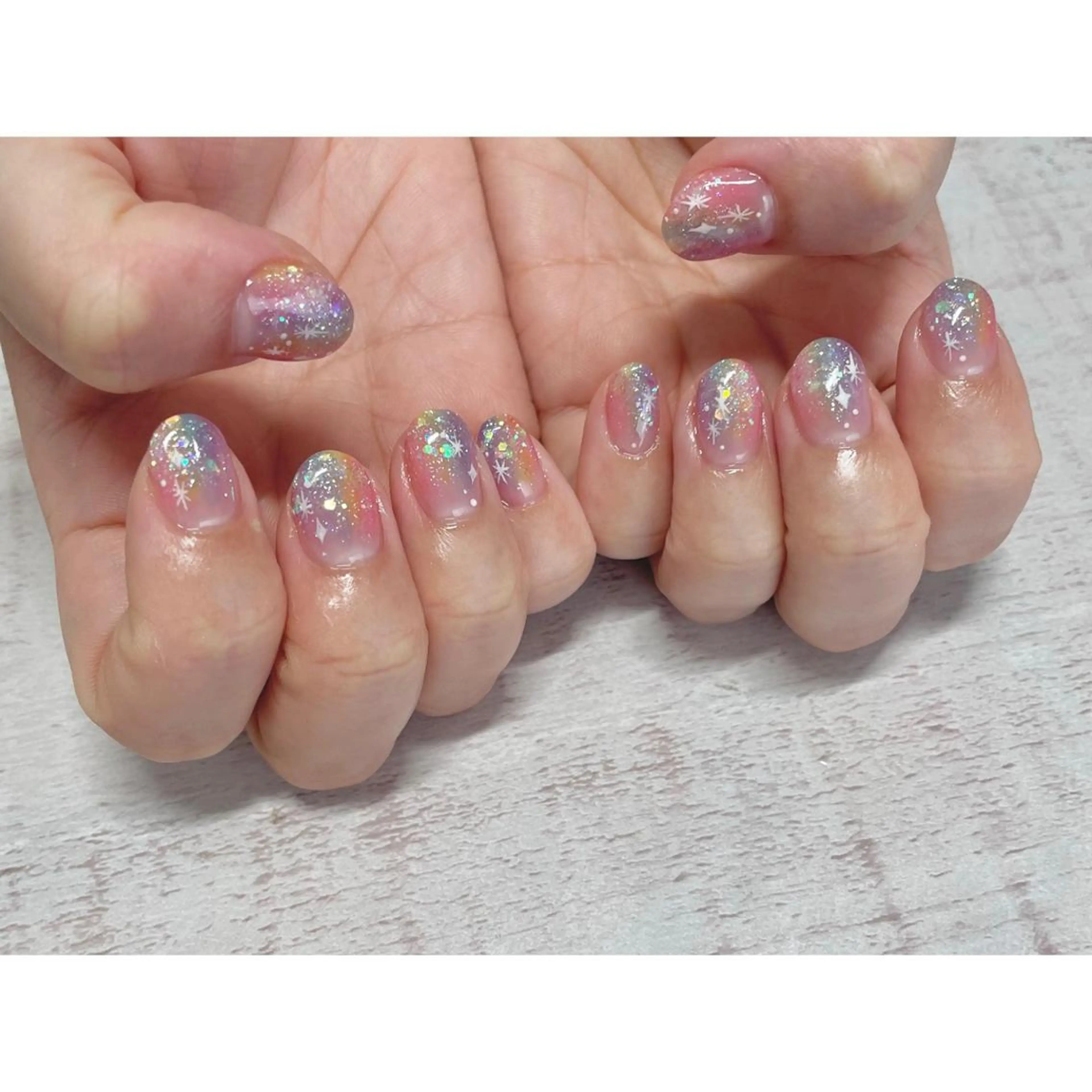 ネイル 𖡼 yumenoのネイルデザイン