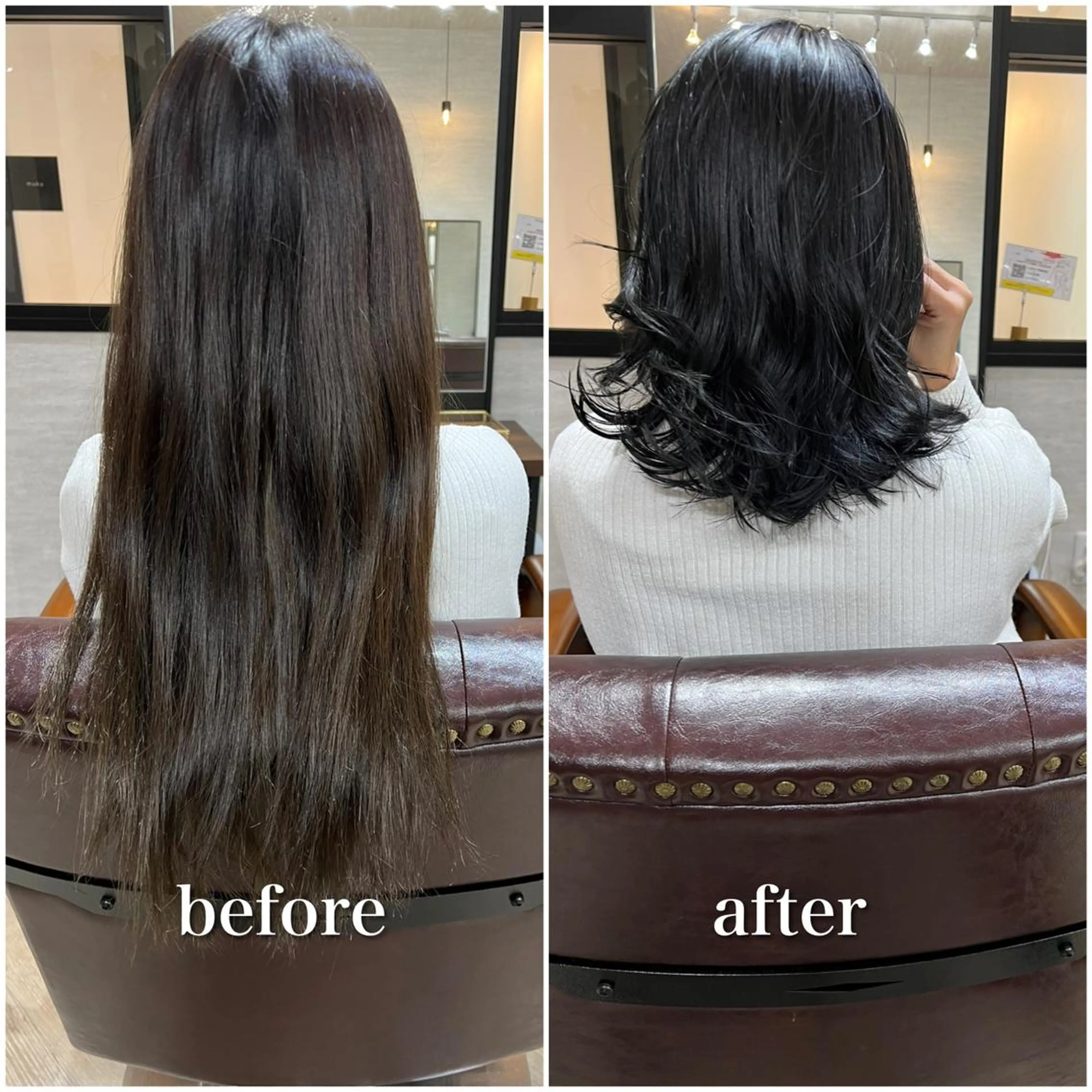 ミディアム カラー fhami 店長 髪質改善　DAITOのヘアスタイル