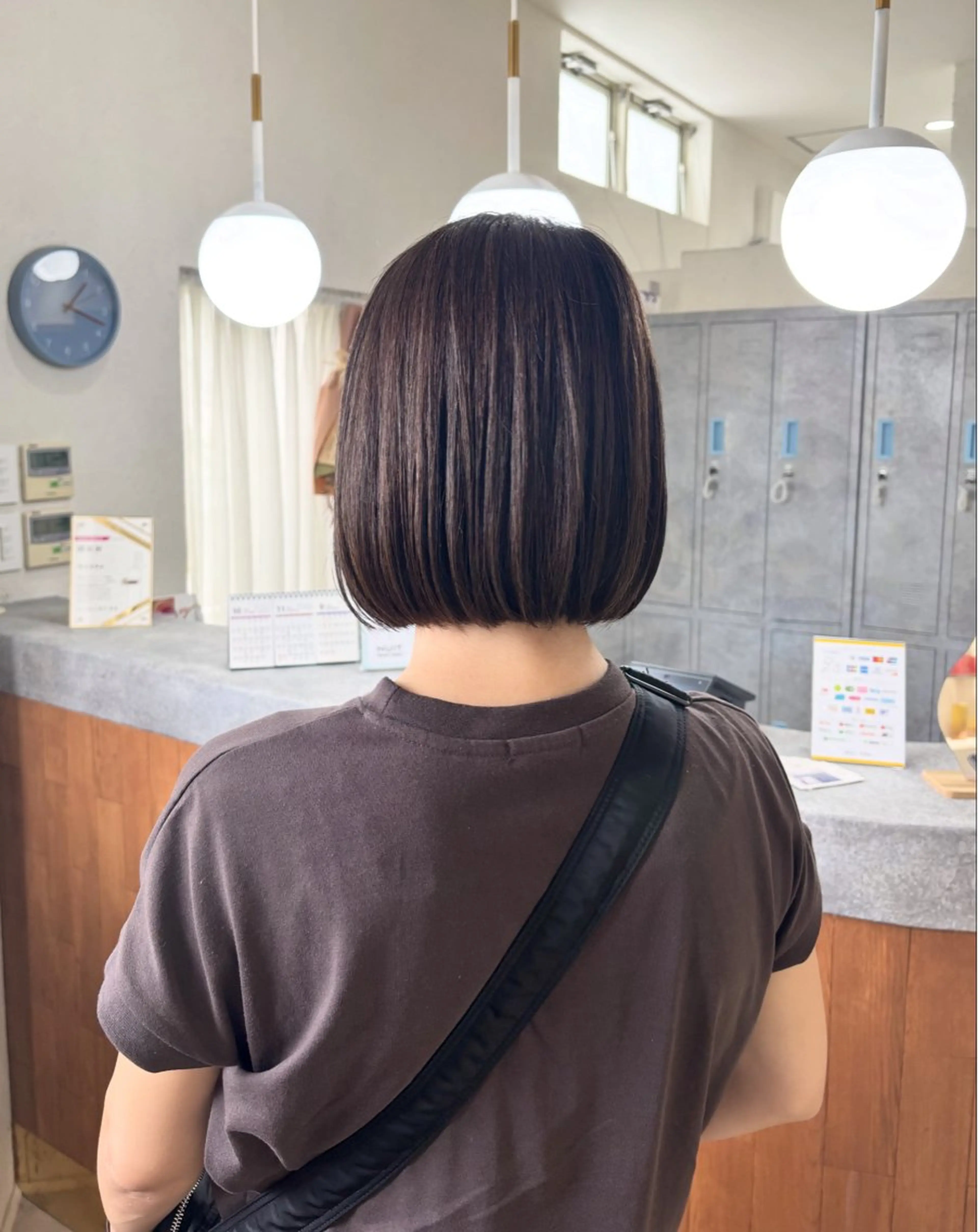 ショート nari ☺︎ ボブ/透明感カラーのヘアスタイル