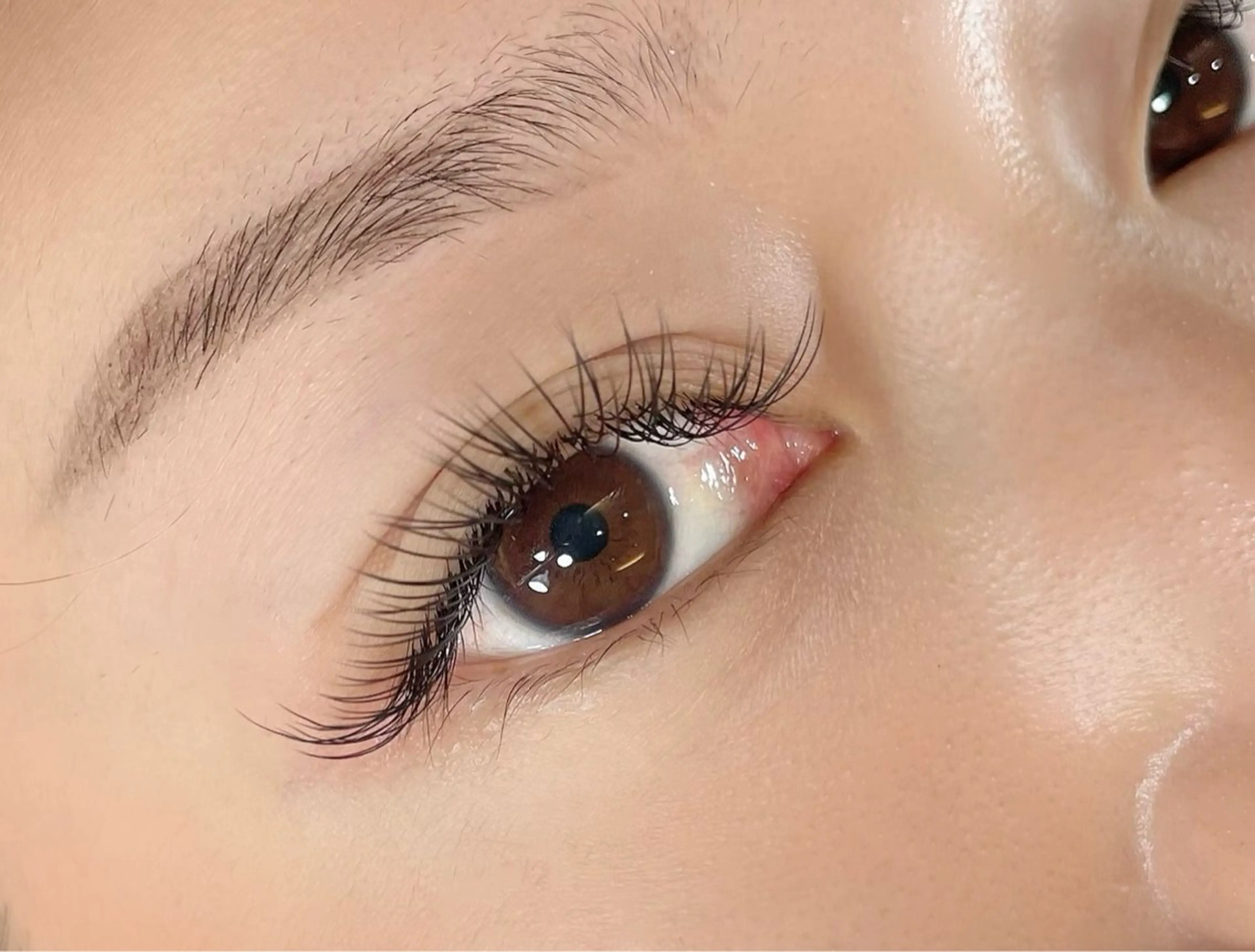 まつげエクステ🧡フラットラッシュ🧡140本の写真