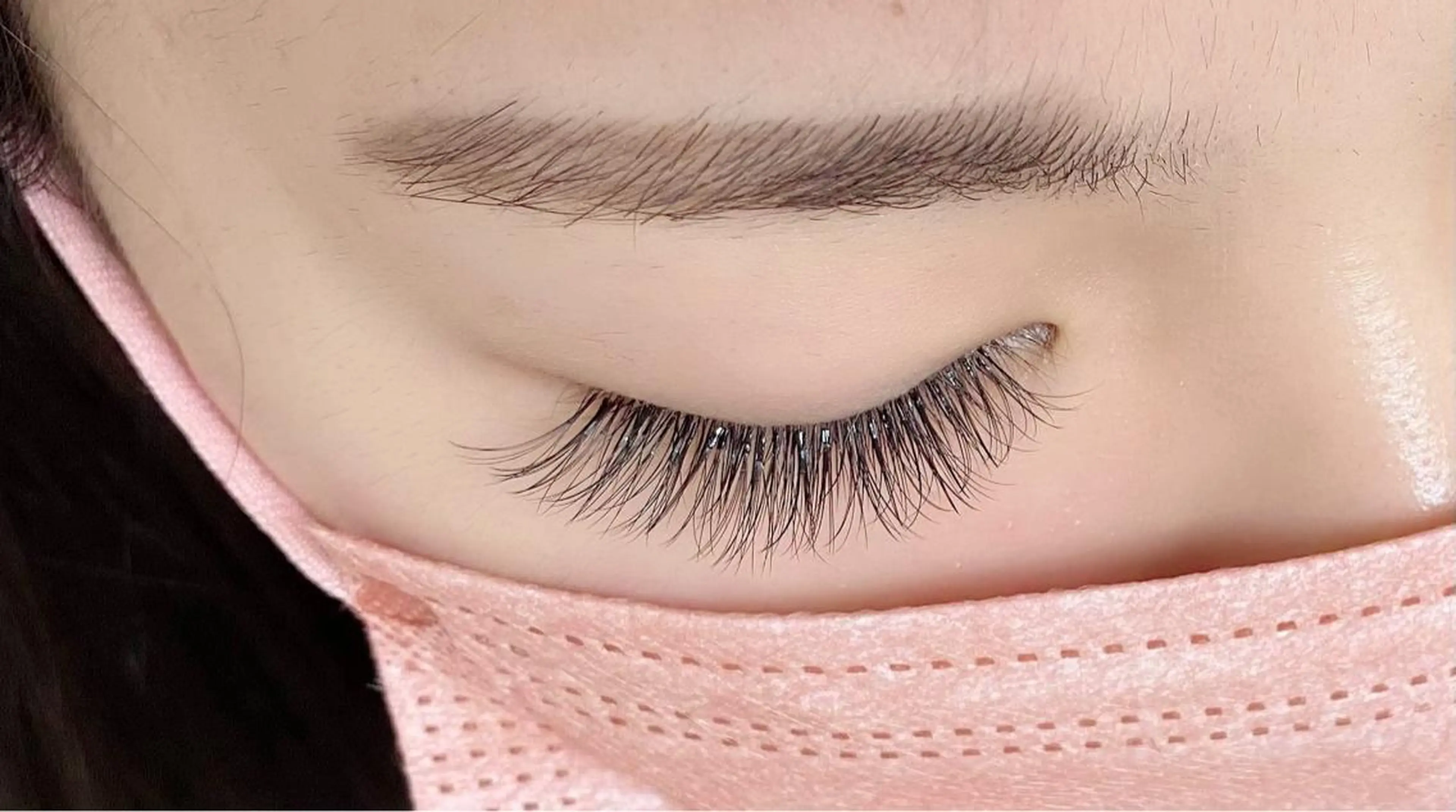 マツエク・マツパ マツエク 【那覇/束感まつ毛 /LED】ｷｬﾒﾙのマツエク・マツパデザイン