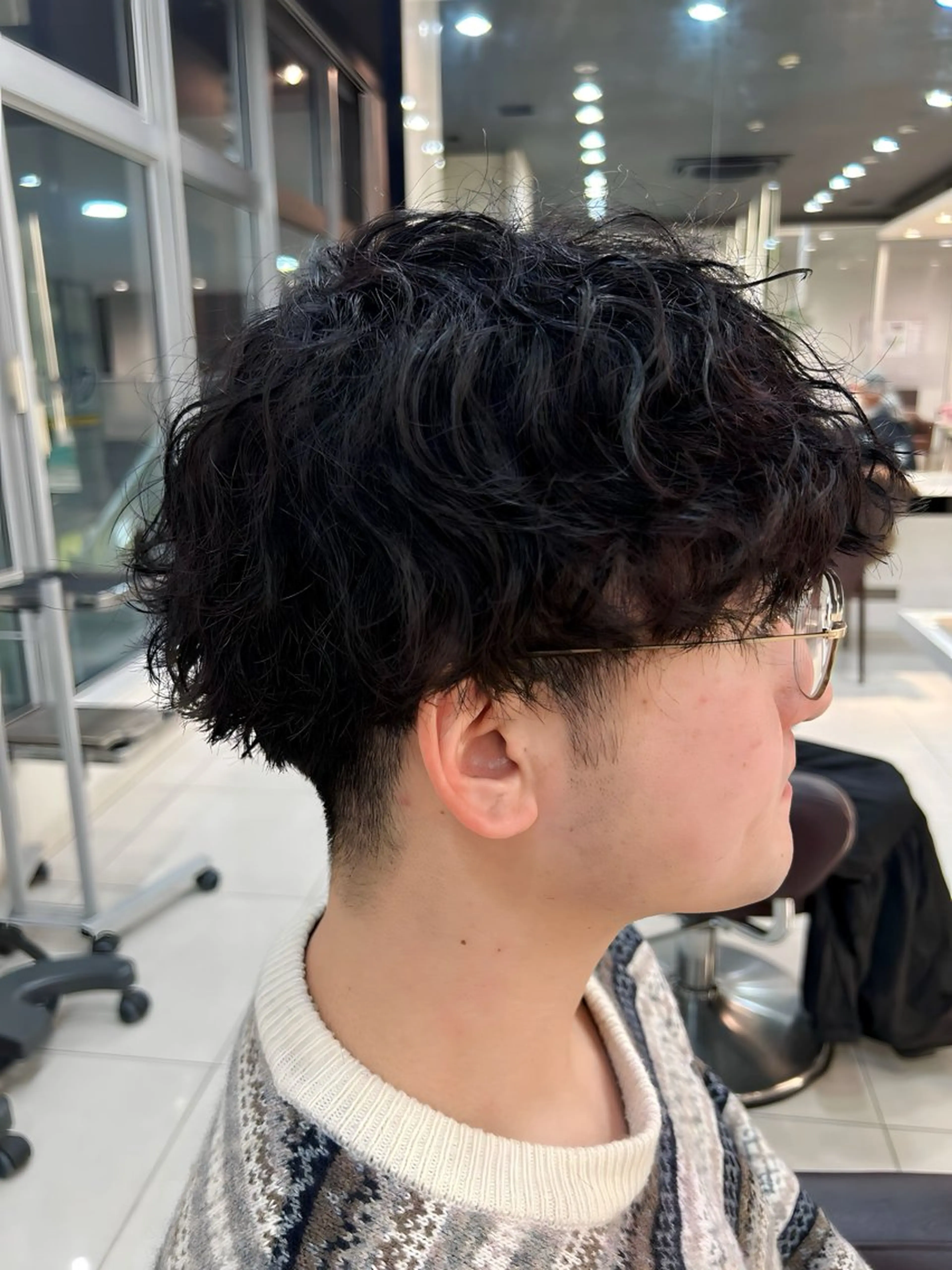 メンズ カット パーマ メンズカット 💇原一樹のヘアスタイル