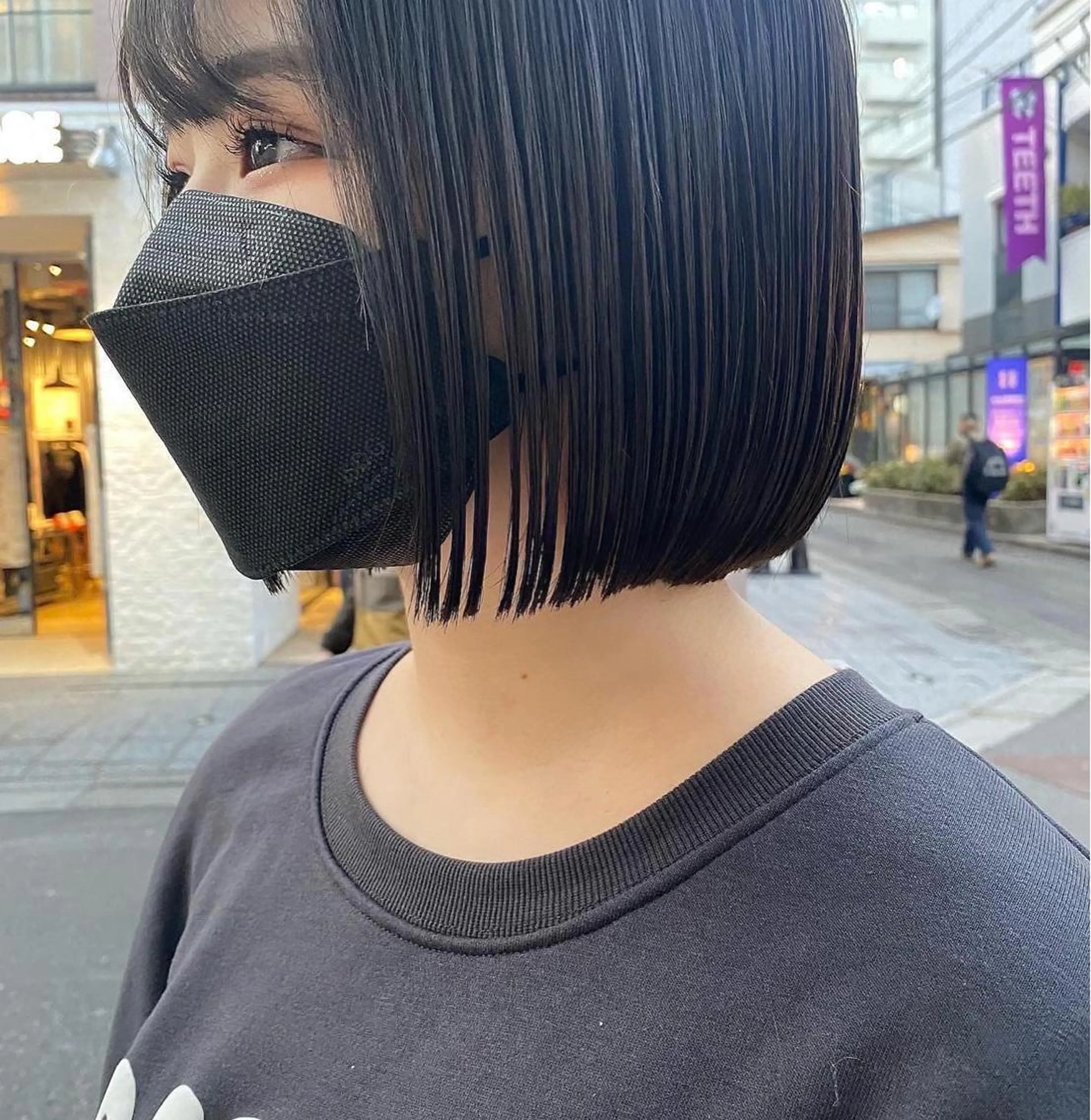 ショート カラー カット トリートメント センターパート/ 暖色カラーayuのヘアスタイル