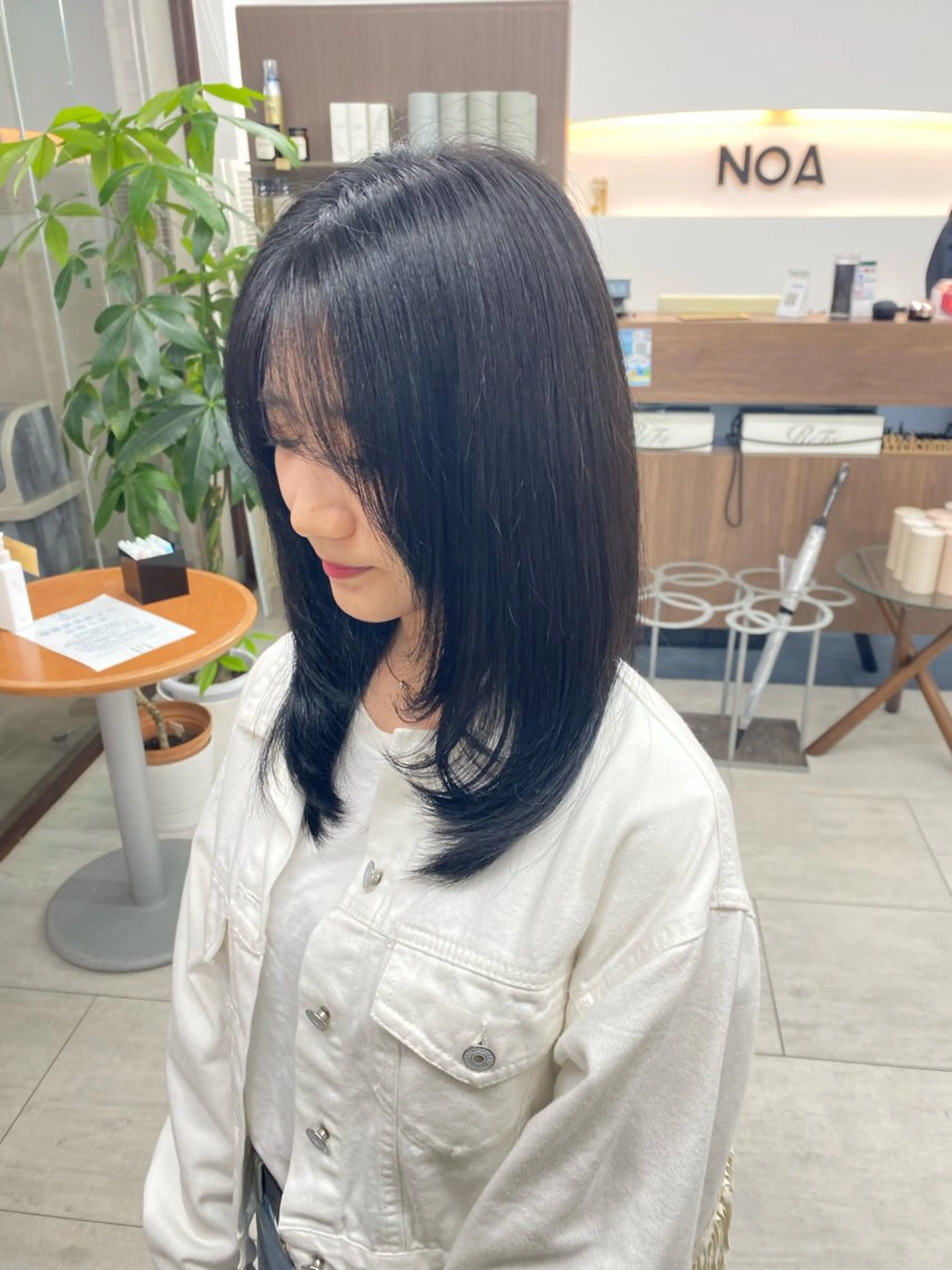 セミロング レイヤーカット トリートメント 月野涼風 /レイヤーカットのその他イメージ