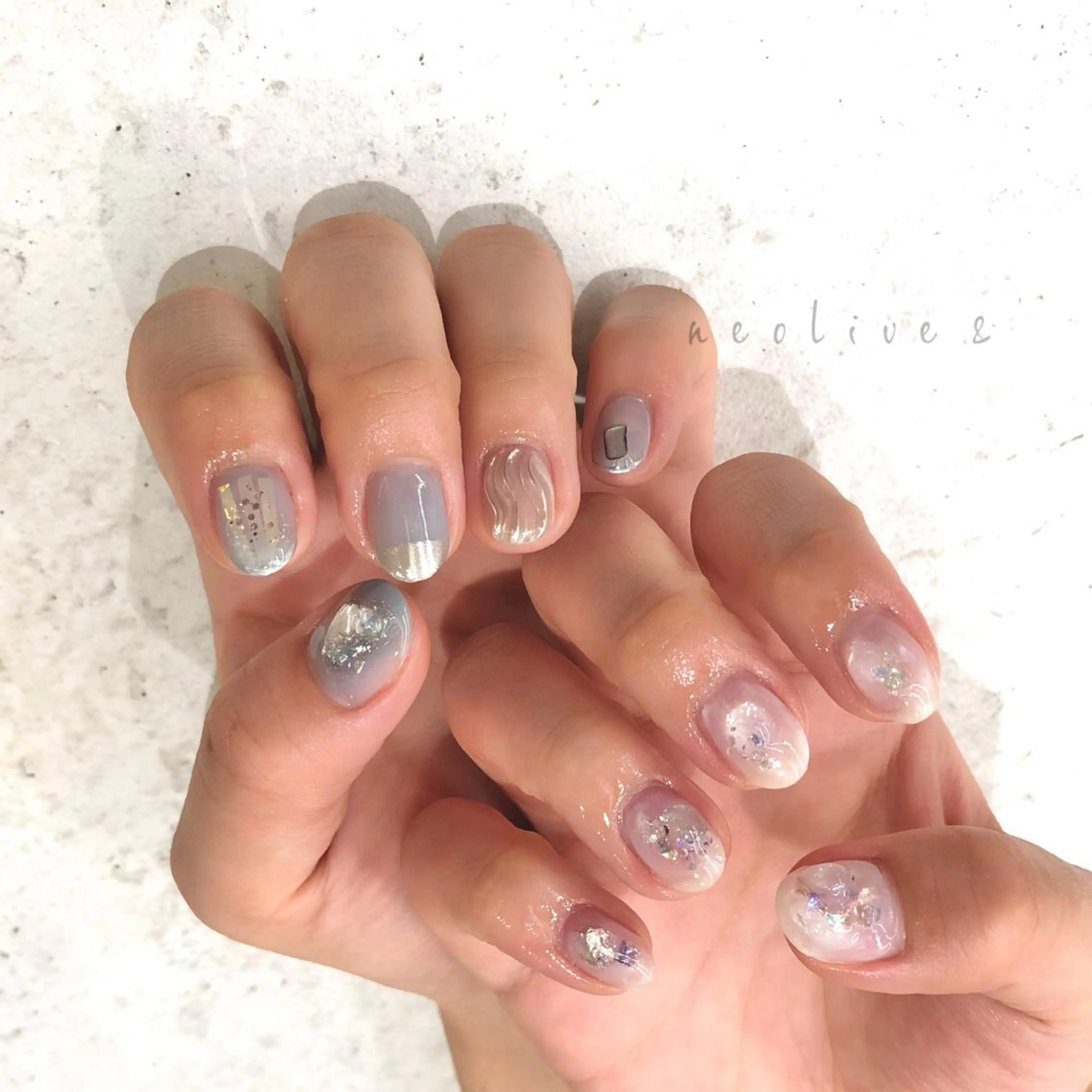 ネイル ハンドネイル Yuriko Omi パラジェル/渋谷のネイルデザイン