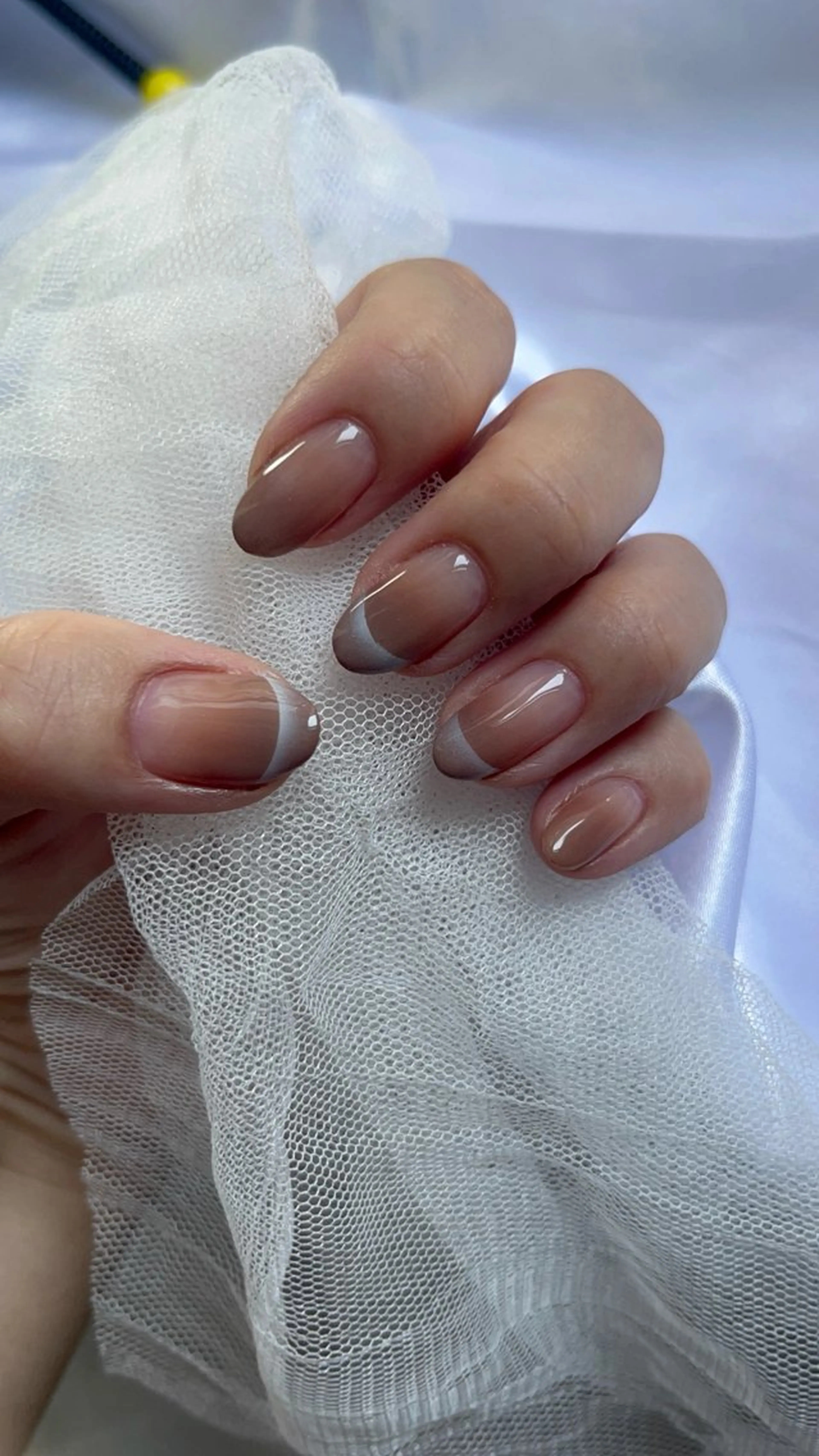 ネイル フレンチネイル ジェルネイル グラデーション Nail salon Loaのネイルデザイン