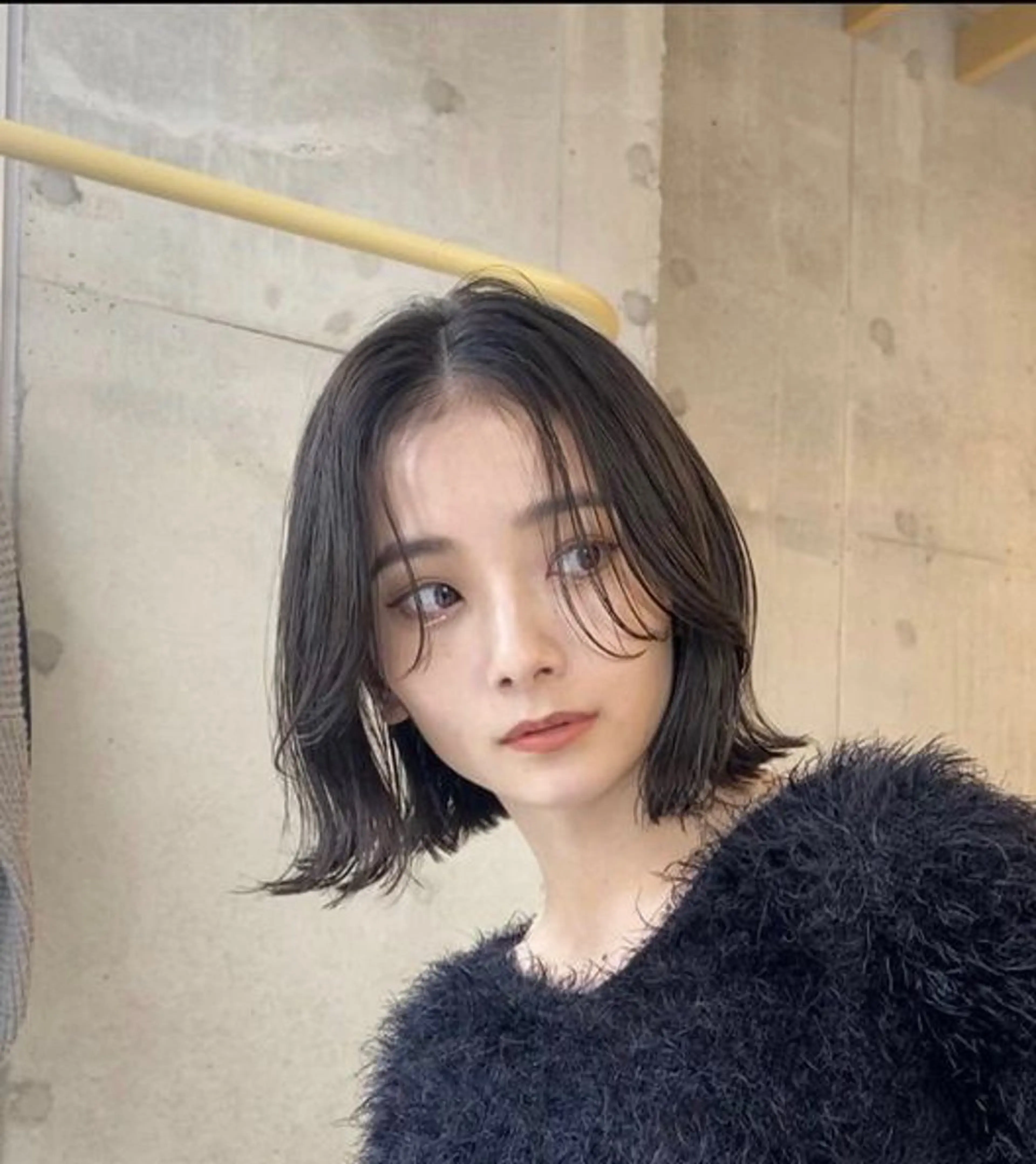 ミディアム ボブ ブリーチなし/透明感 /ショート/大世のヘアスタイル