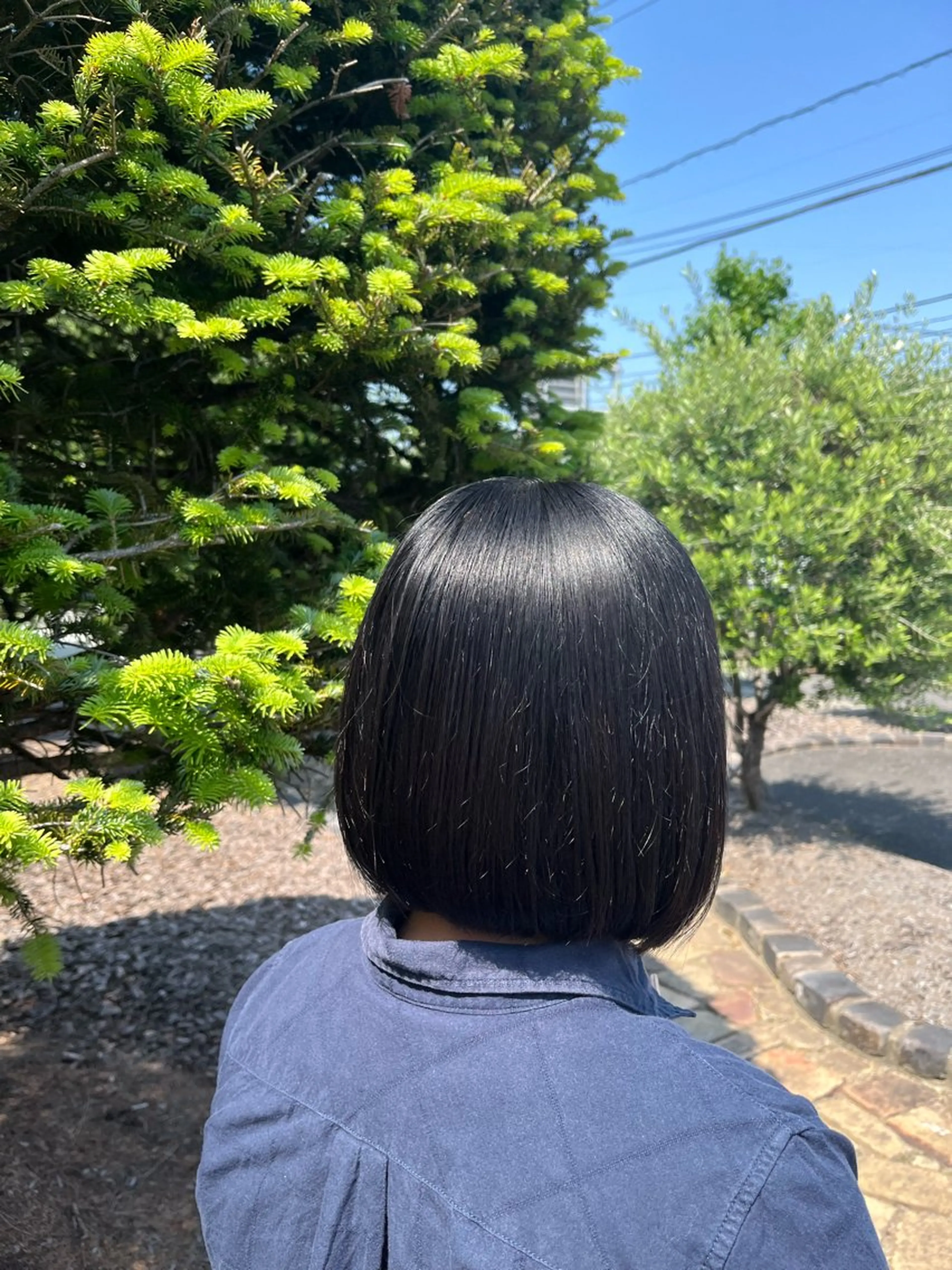 ミディアム ボブ カット 西田 早輝子🍊のヘアスタイル