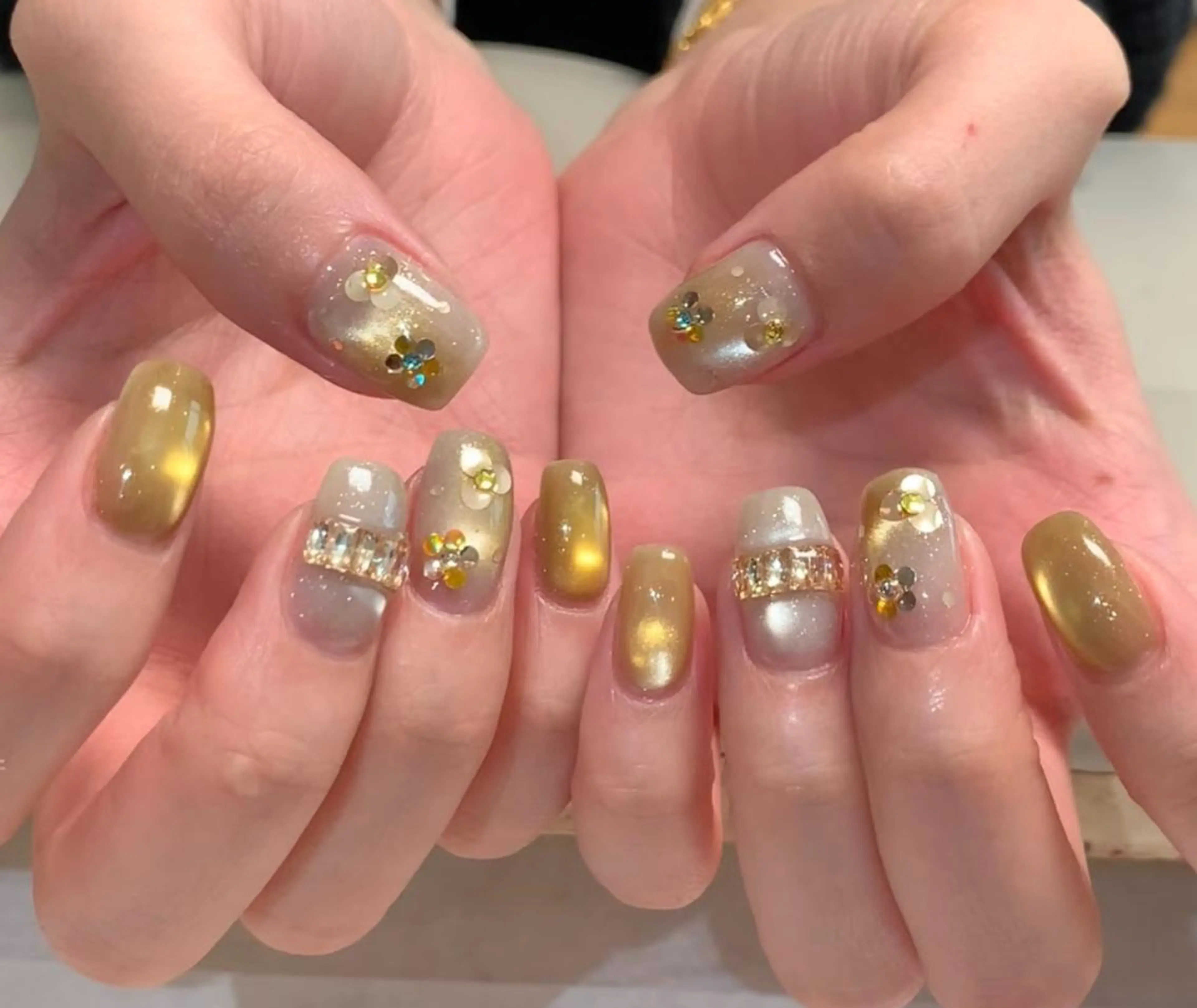 ネイル By moonネイル 🌷ワンホン/韓国風のネイルデザイン