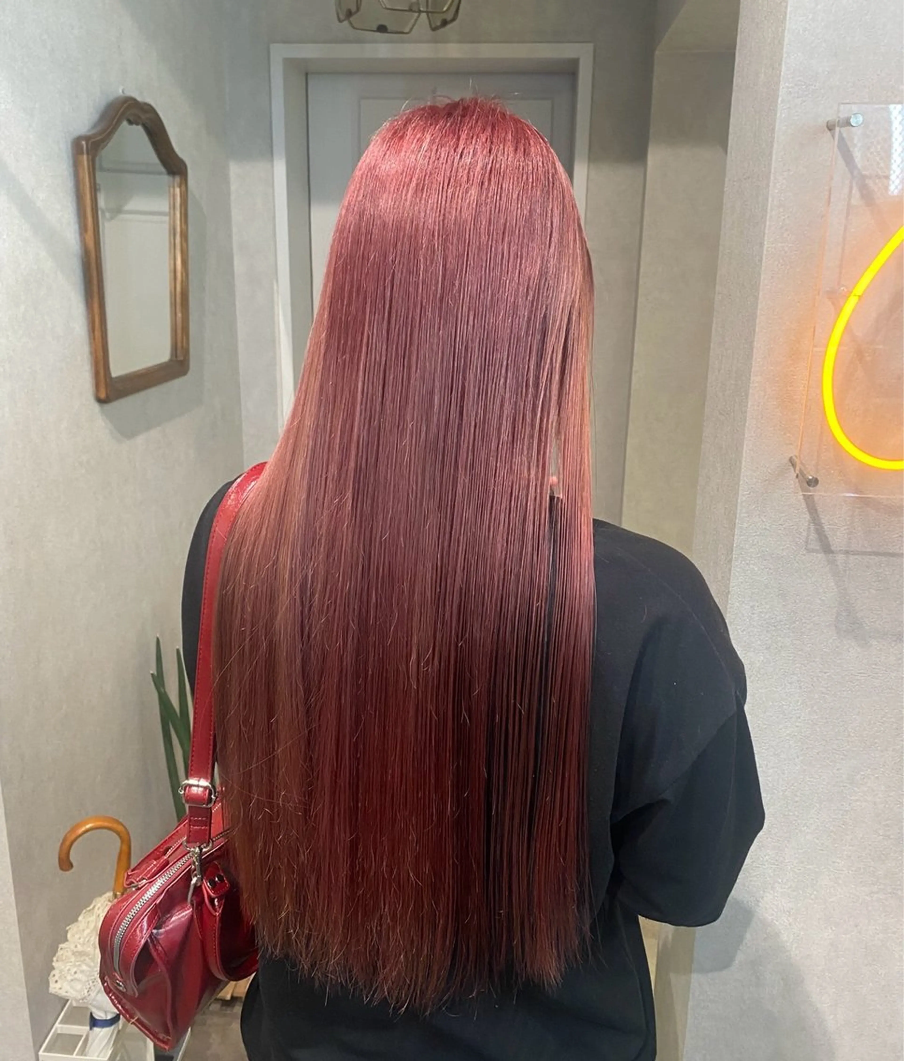 ロング カラー ハイトーン/ ネイル💅まりなのヘアスタイル