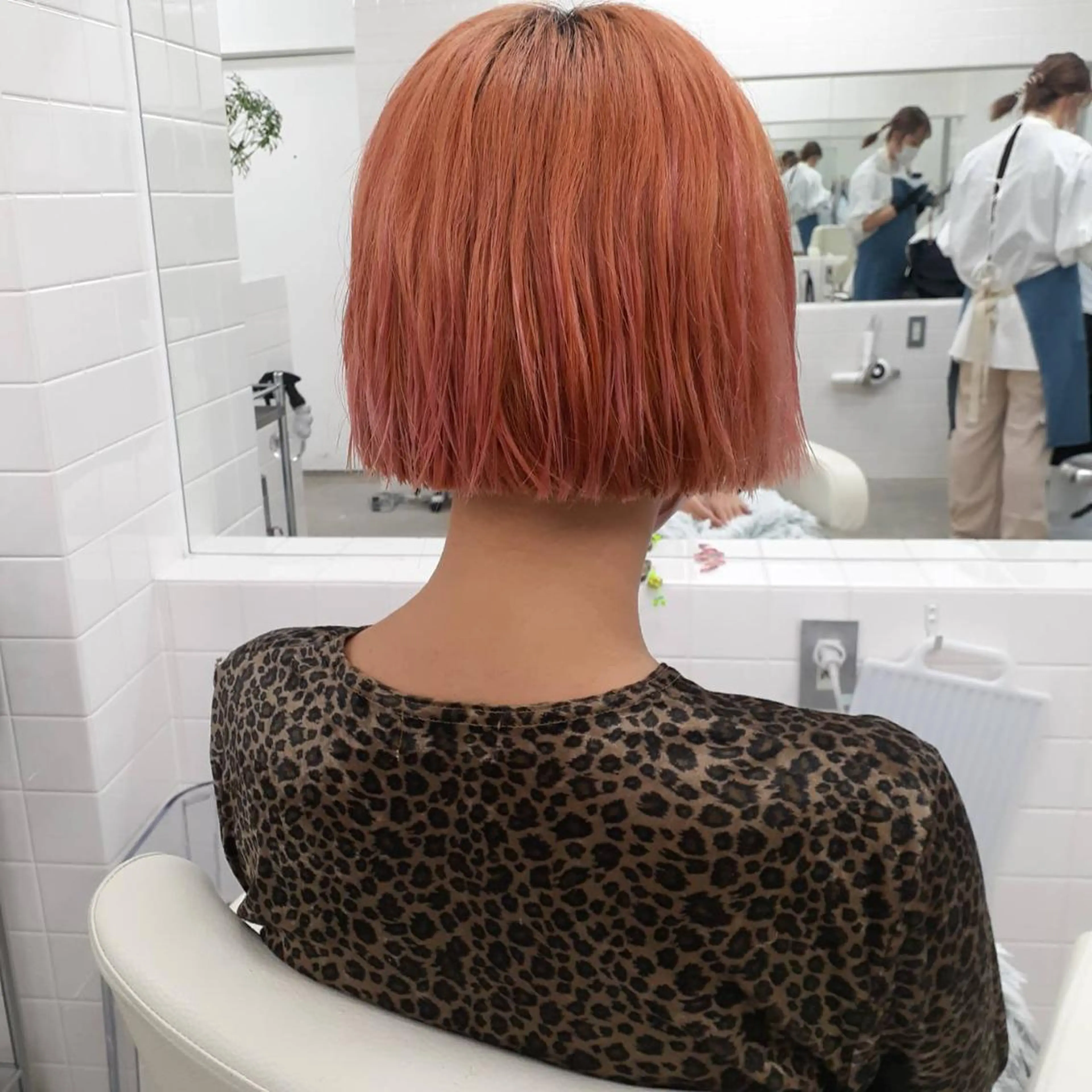 ミディアム ヘアカラー トリートメント 宮前 俊平のヘアスタイル