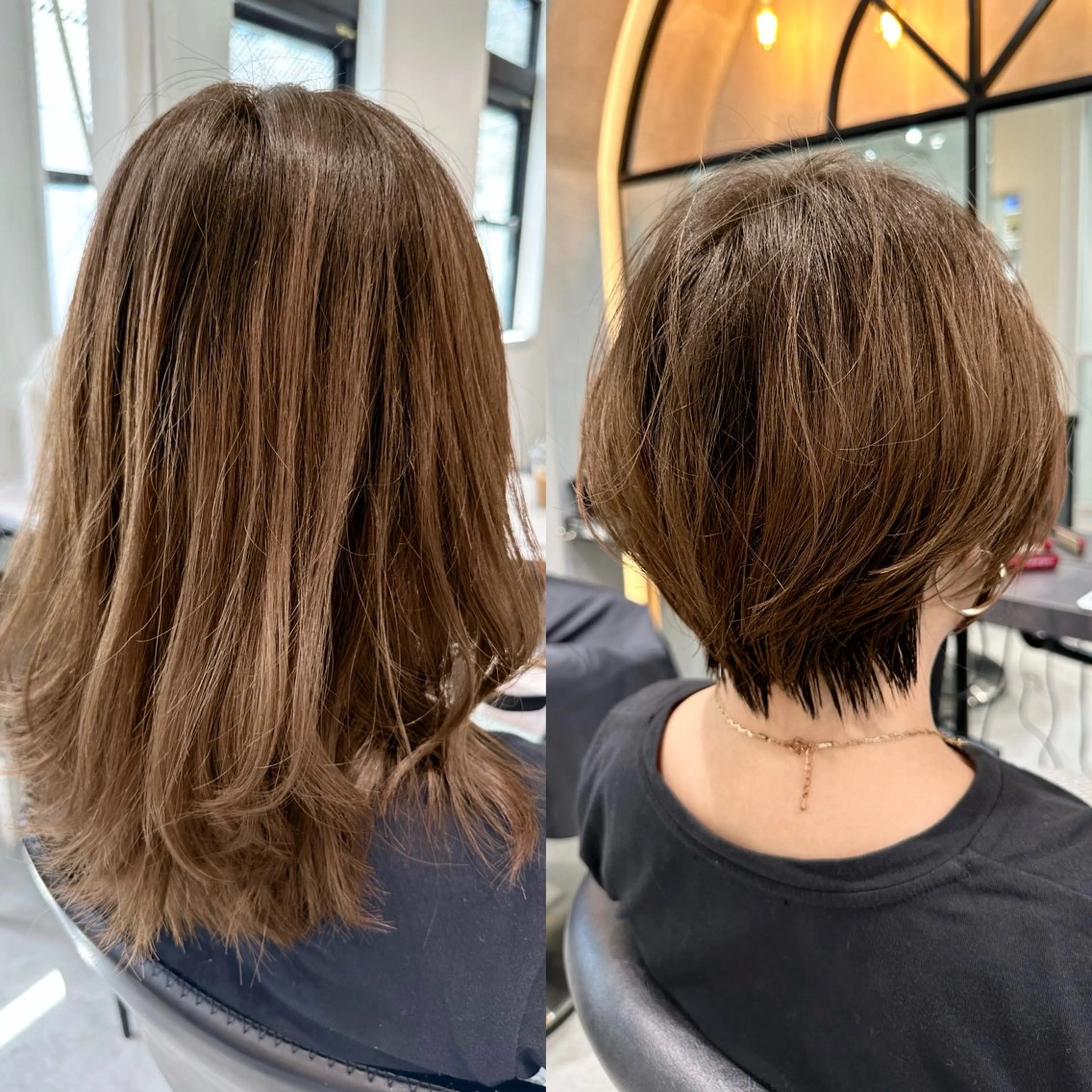 ショート taiga レイヤー /髪質改善/矯正🌈のヘアスタイル