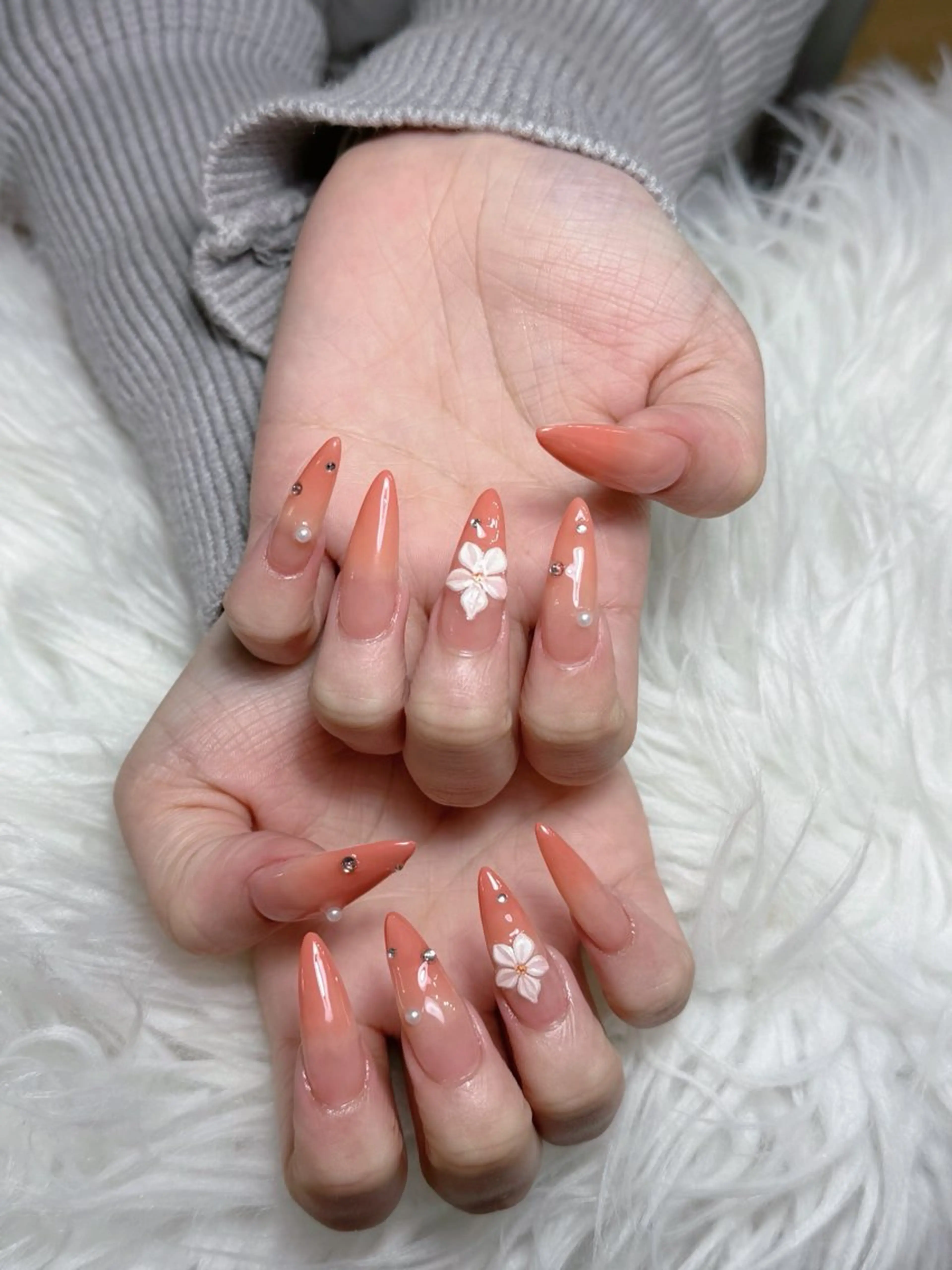 ネイル アートネイル ジェルネイル マグネットネイル ニュアンスネイル シンプルネイル ハンドネイル Ryunail所属・Ryu Nail NekoChanのネイルデザイン