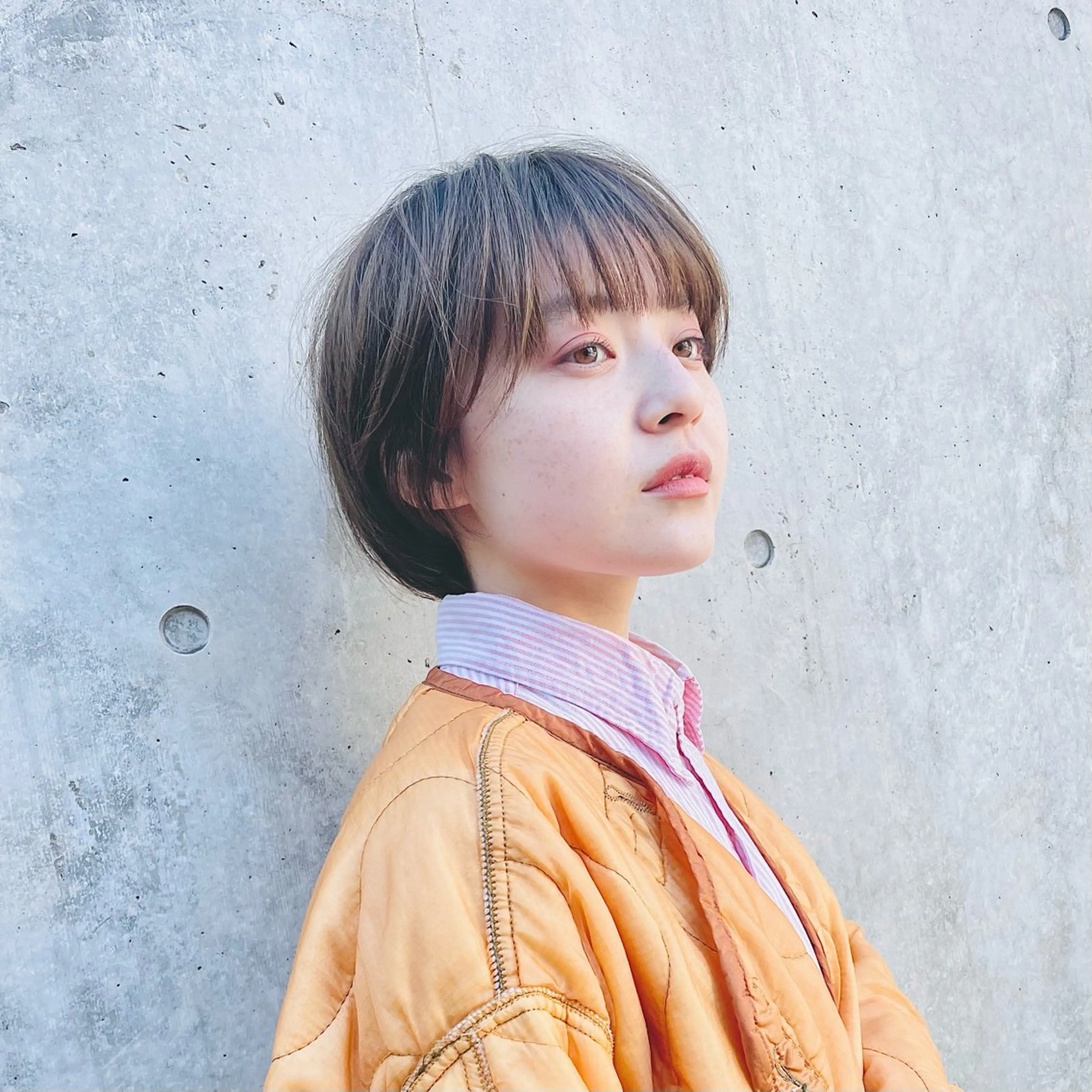 ショート カラー カット ヘアカラー トリートメント ショートボブ髪質改善 縮毛矯正のプロ山道潤のヘアスタイル