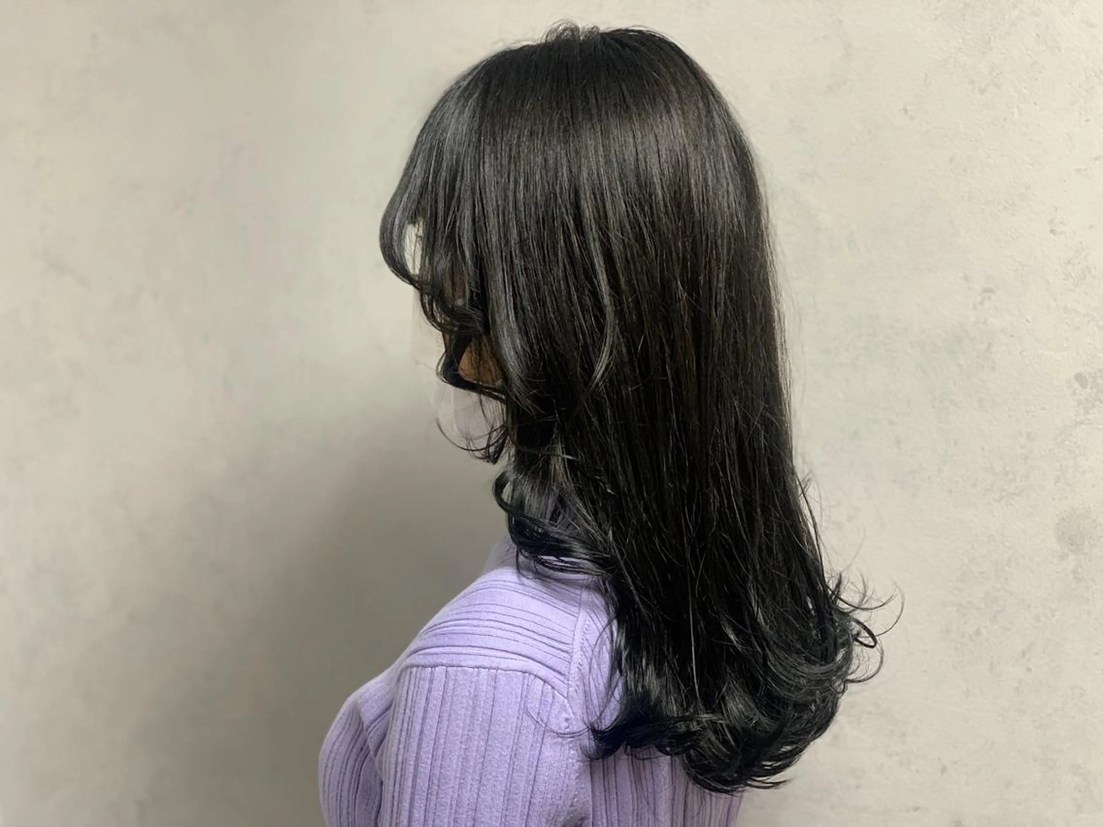 セミロング カラー MIKOTO/マンツ ーマン/髪質改善🤎のヘアスタイル