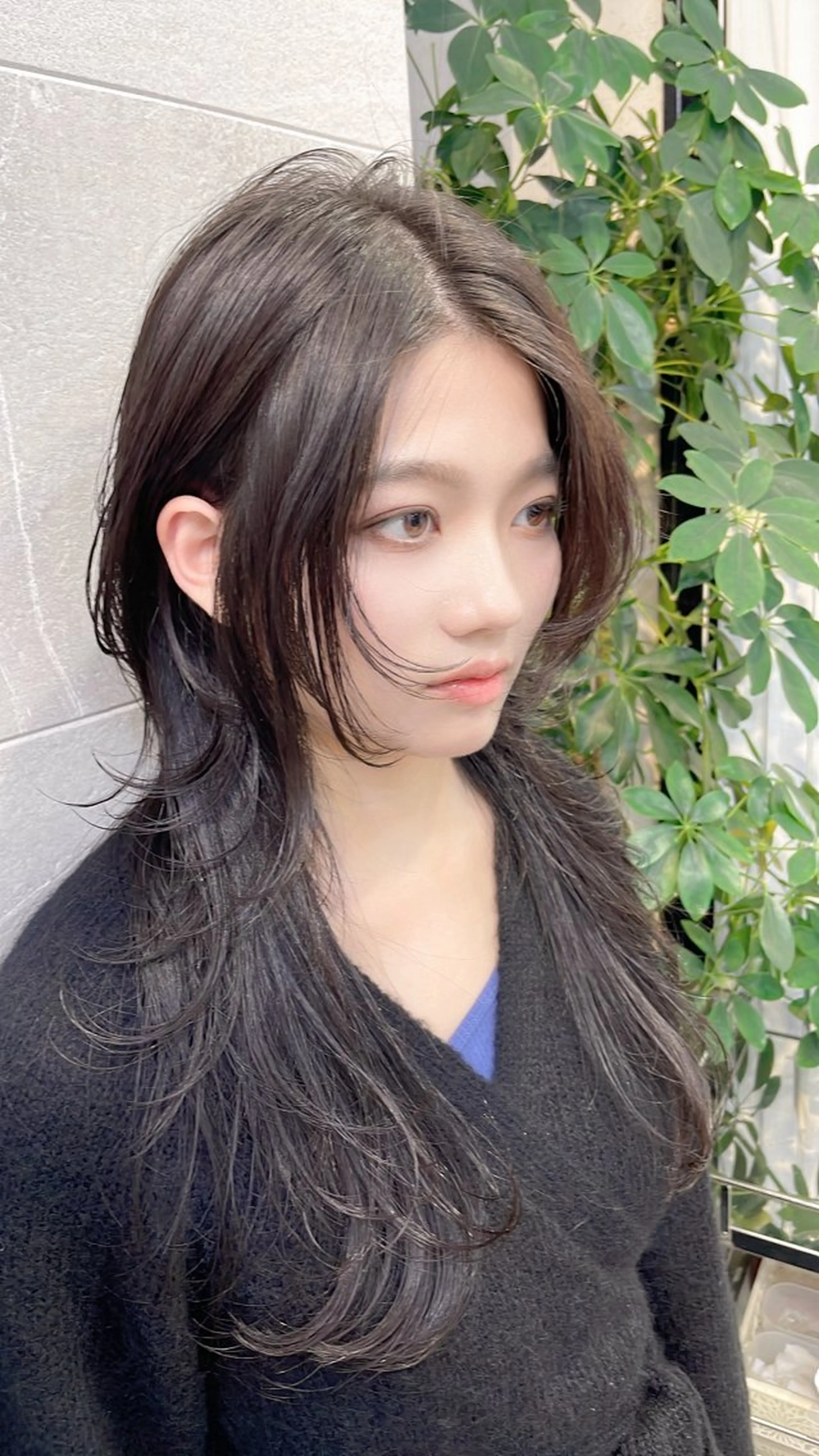 ロング ロング ウルフカット ウルフカット/ ハッシュカット/山路のヘアスタイル