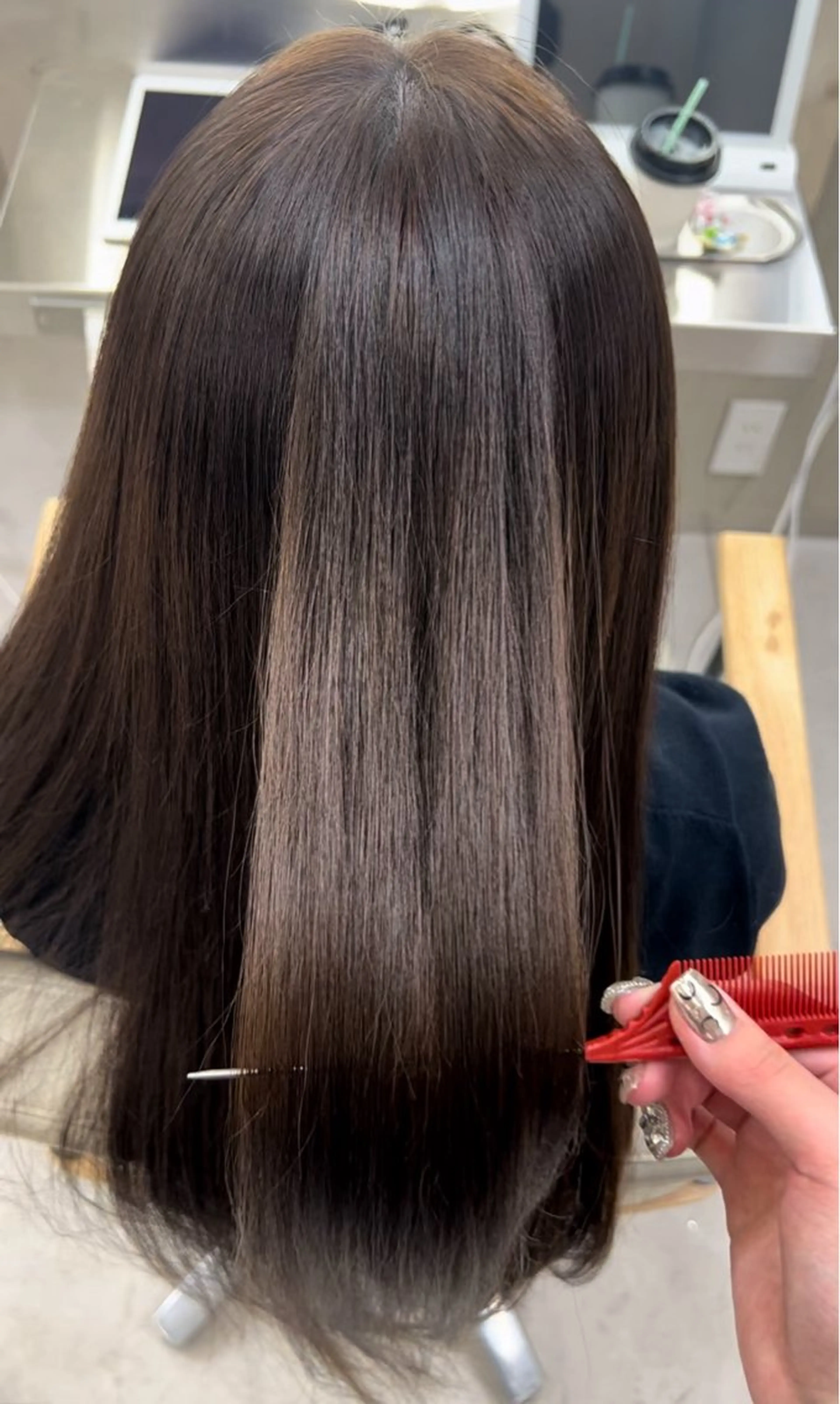 ロング ヘアカラー 艶カラー♡ ゆうかのヘアスタイル