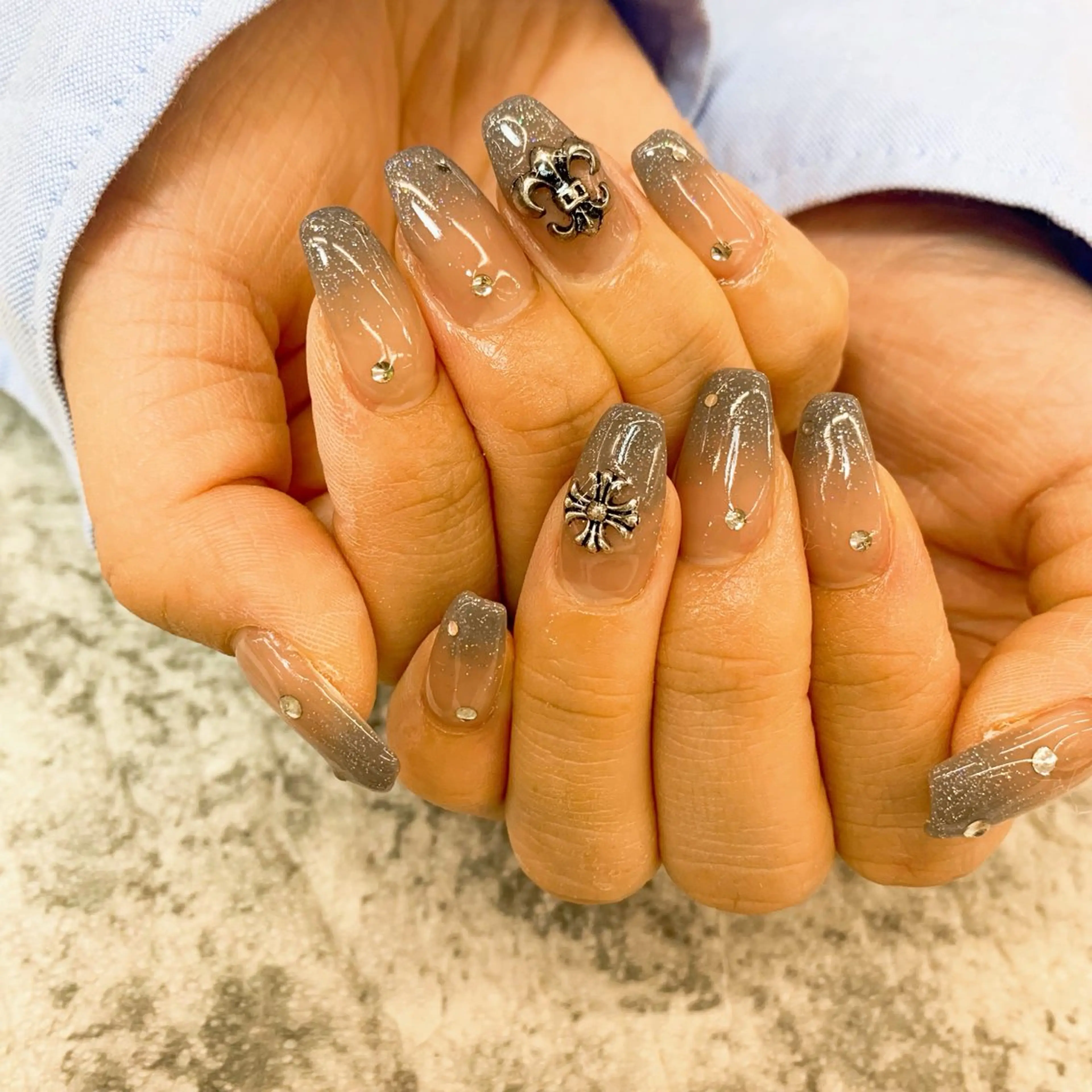 ネイル ⭐︎休業中の練習⭐︎ JNA認定講師髙橋のネイルデザイン