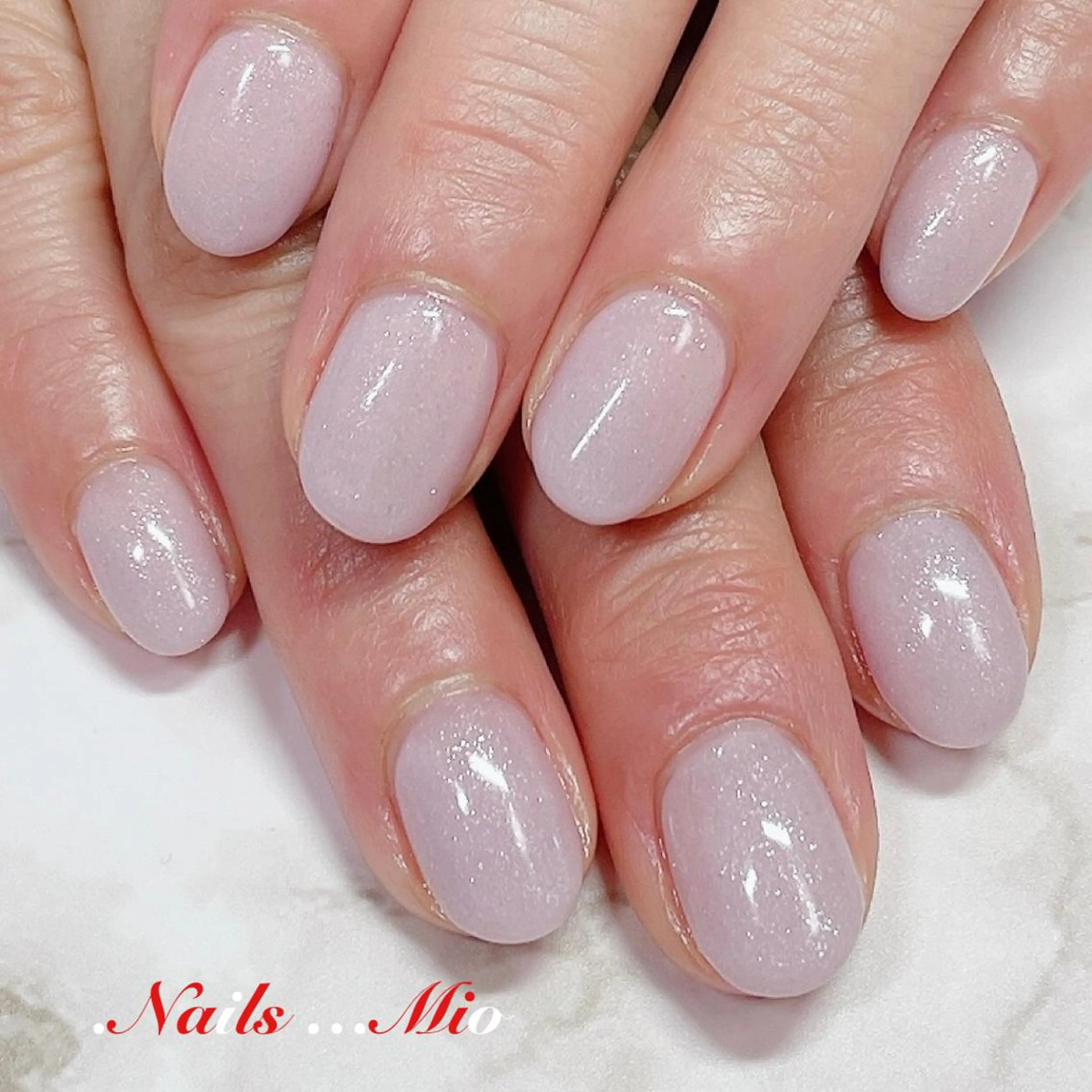 ネイル ジェルネイル ワンカラーネイル .Nails Mio 赤羽西ネイルサロンのネイルデザイン