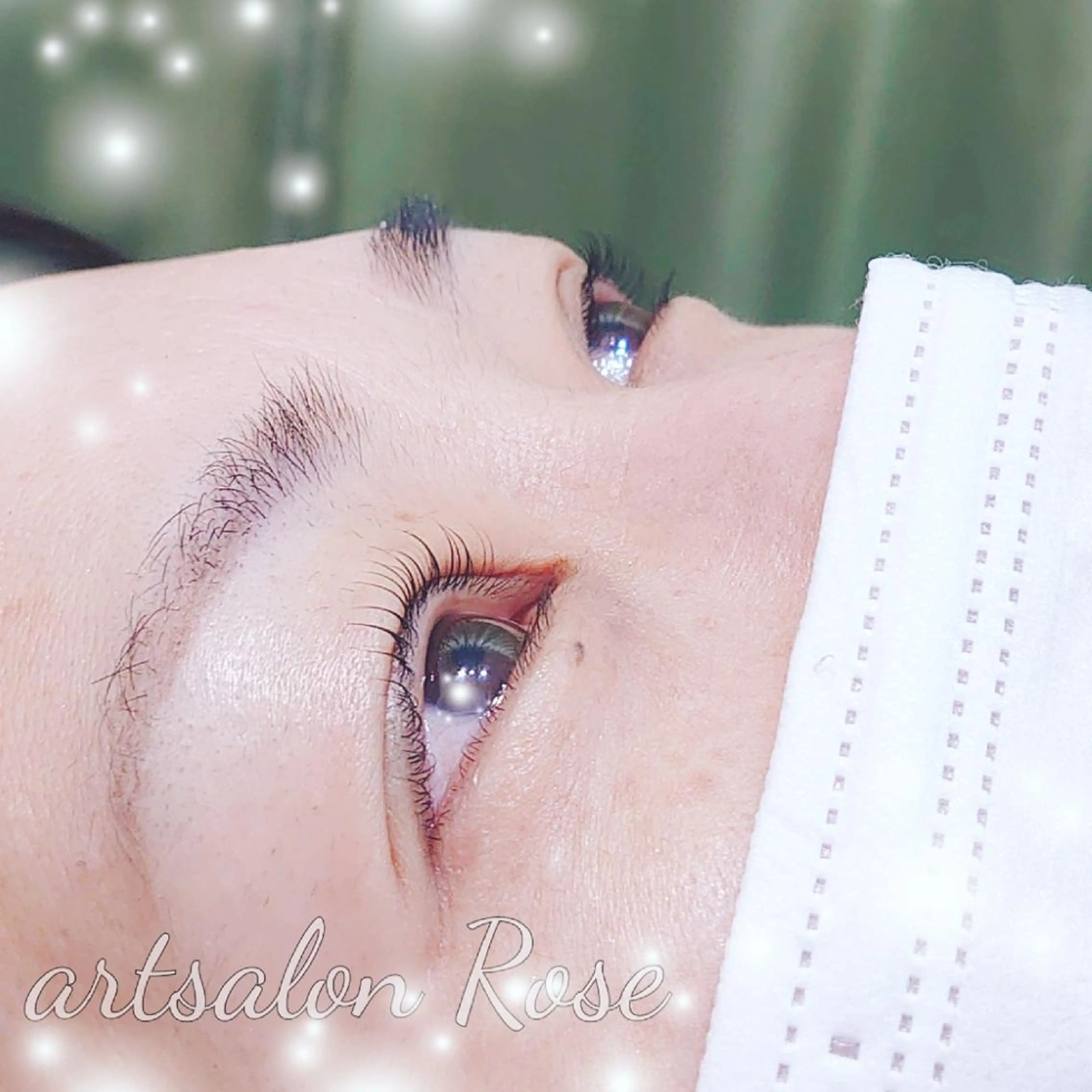 マツエク・マツパ パリジェンヌラッシュリフト まつげパーマ マツパ アートサロン ロゼ　AIのマツエク・マツパデザイン