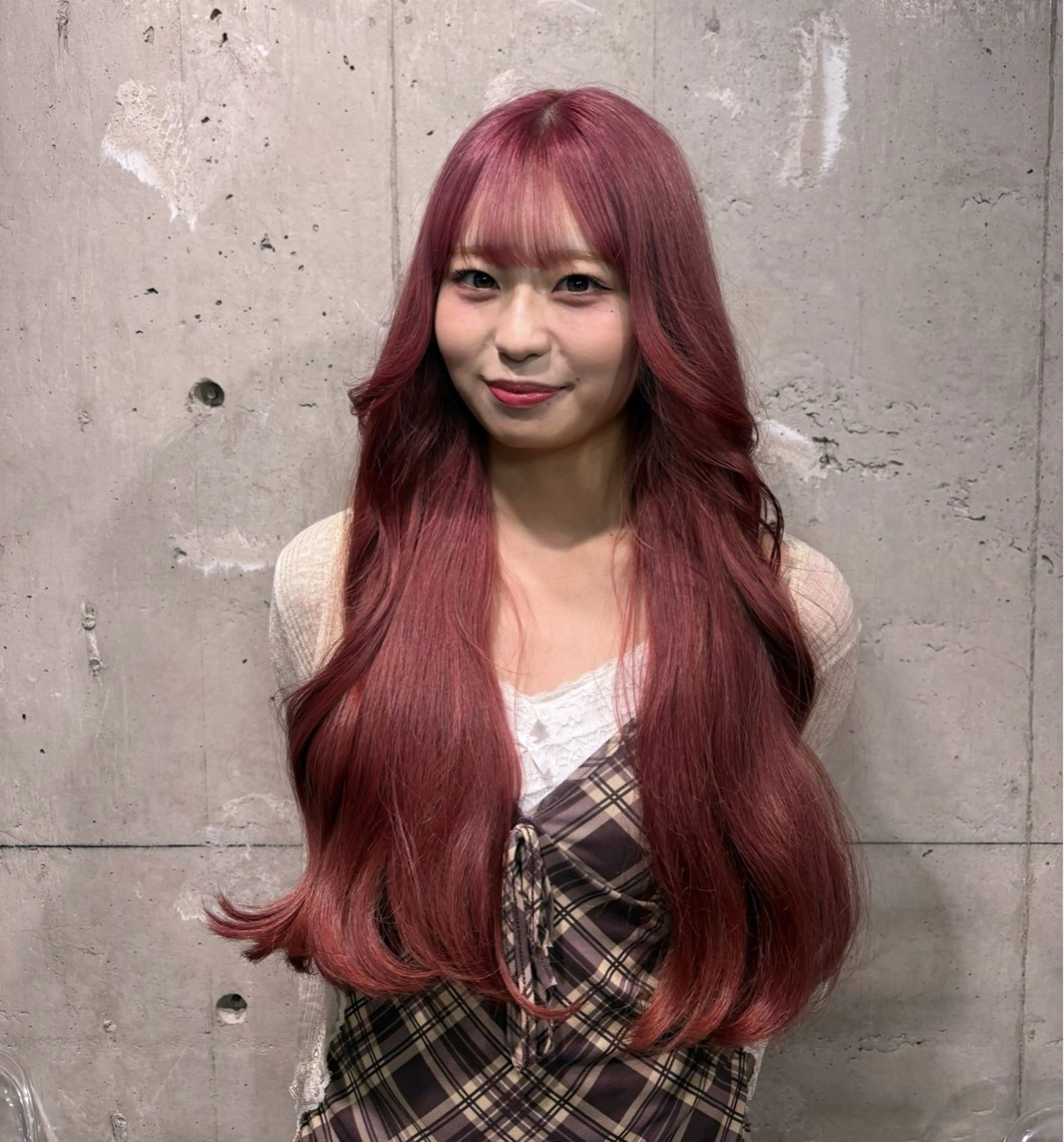 カラー ヘアカラー トリートメント 透明感ベージュ🤎 ナチュラルレイヤーのヘアスタイル