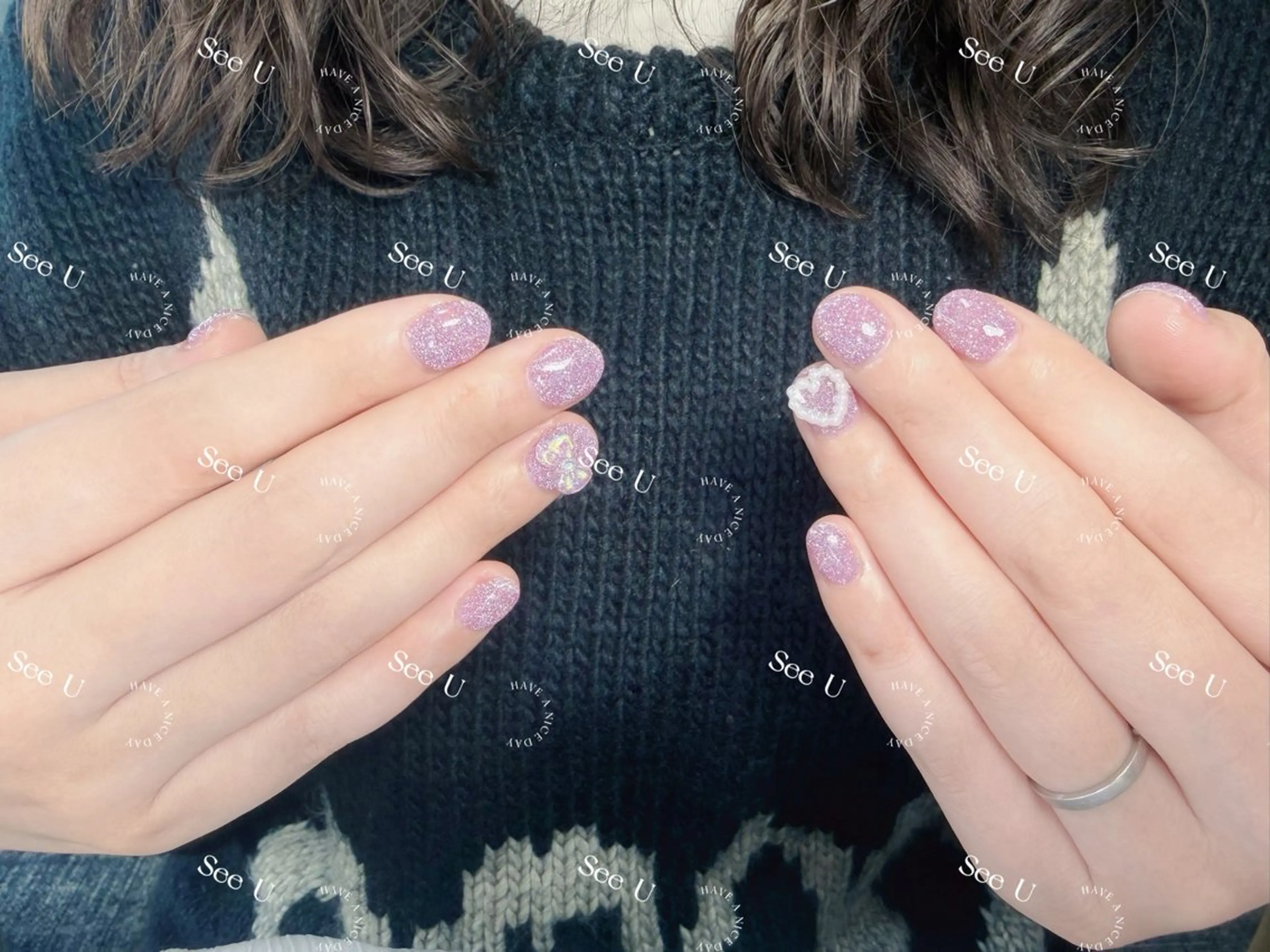 ネイル ハンドネイル See.u モモ（南浦和）のネイルデザイン