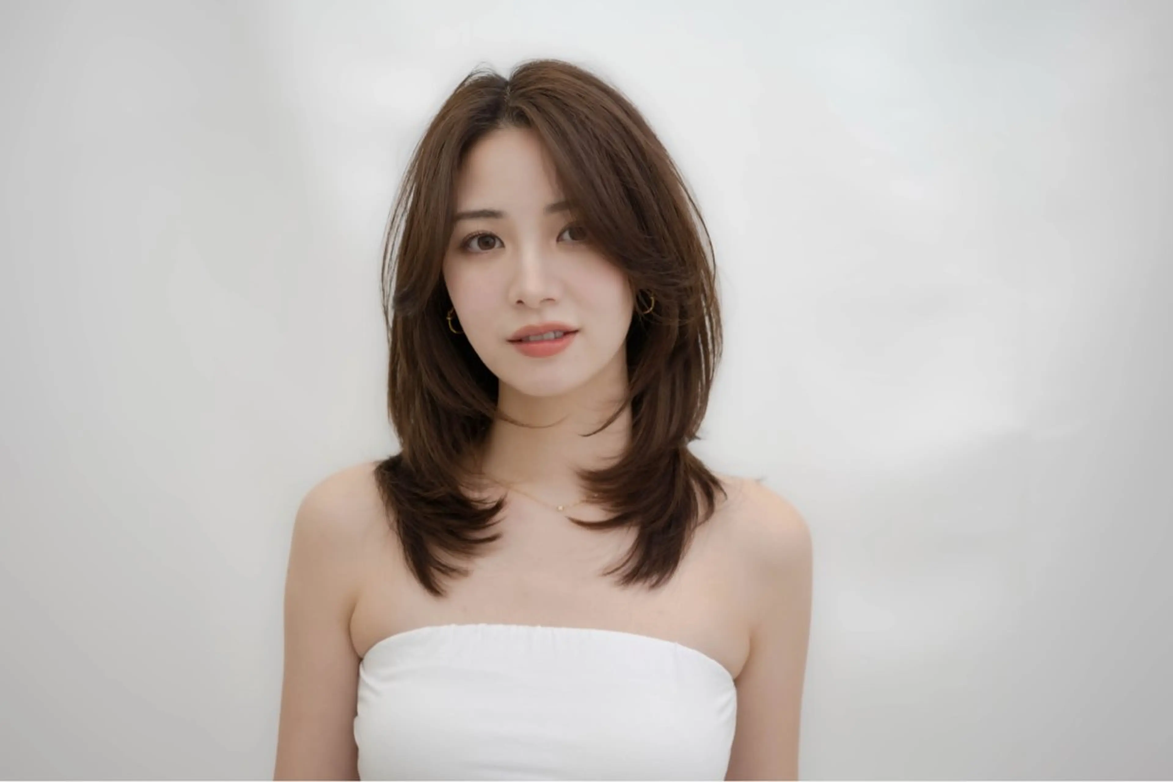 ミディアム ミディアムモデル 募集中/村上廉のヘアスタイル
