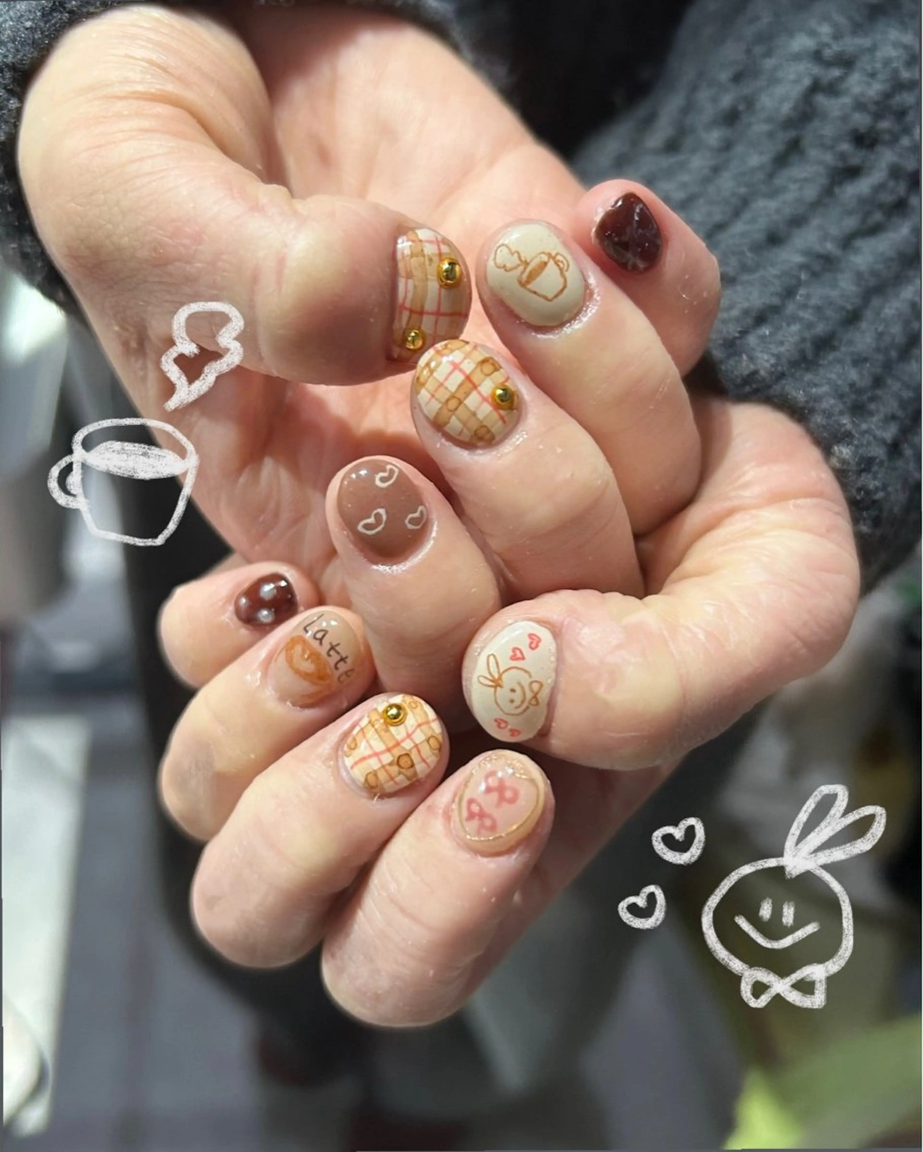 ネイル ハンドネイル フットネイル ASA nail / アート☀︎ニュアンスのネイルデザイン