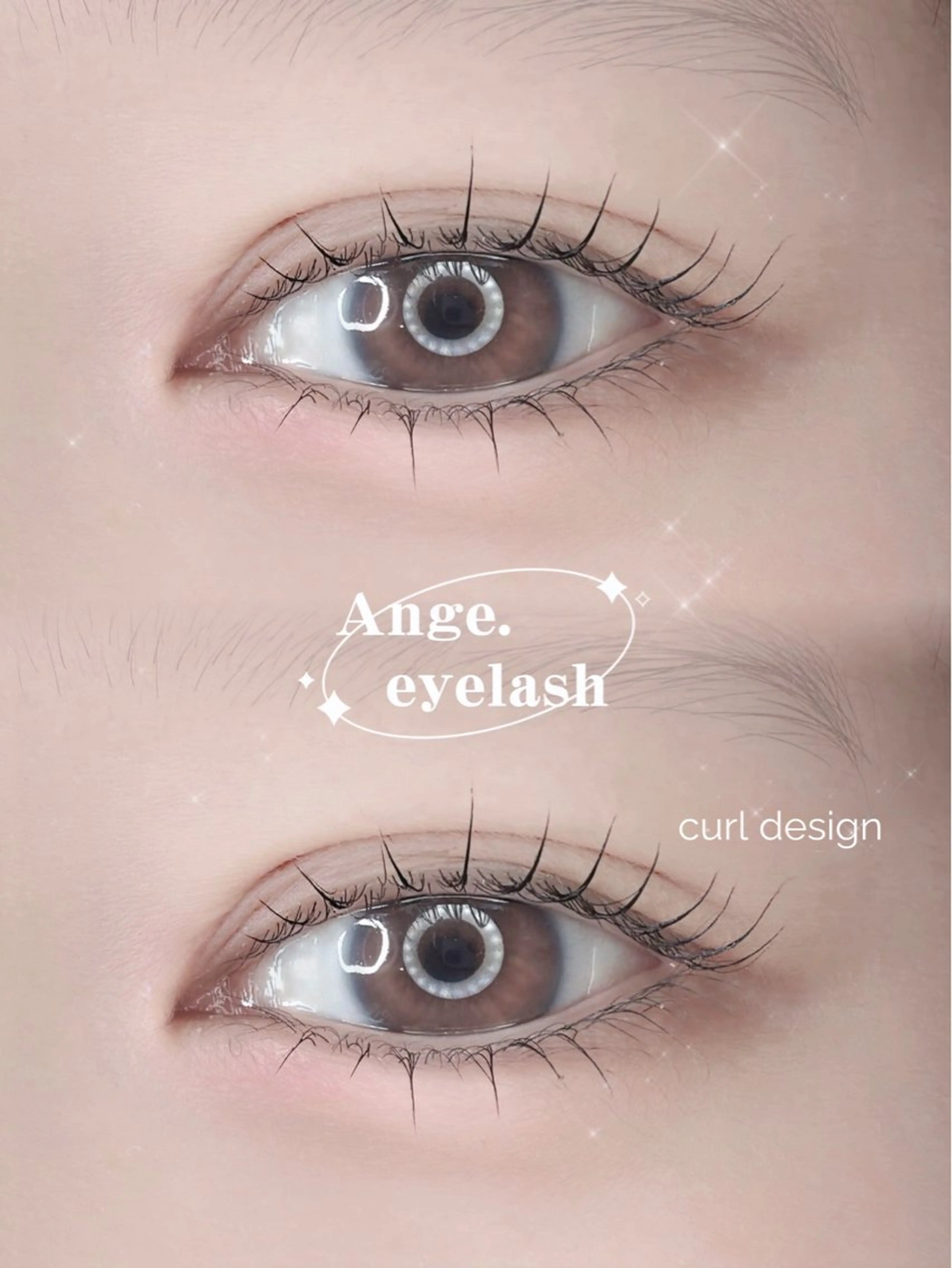 マツエク・マツパ ナチュラル マツパ Ange.アンジュ 高田那妃のマツエク・マツパデザイン