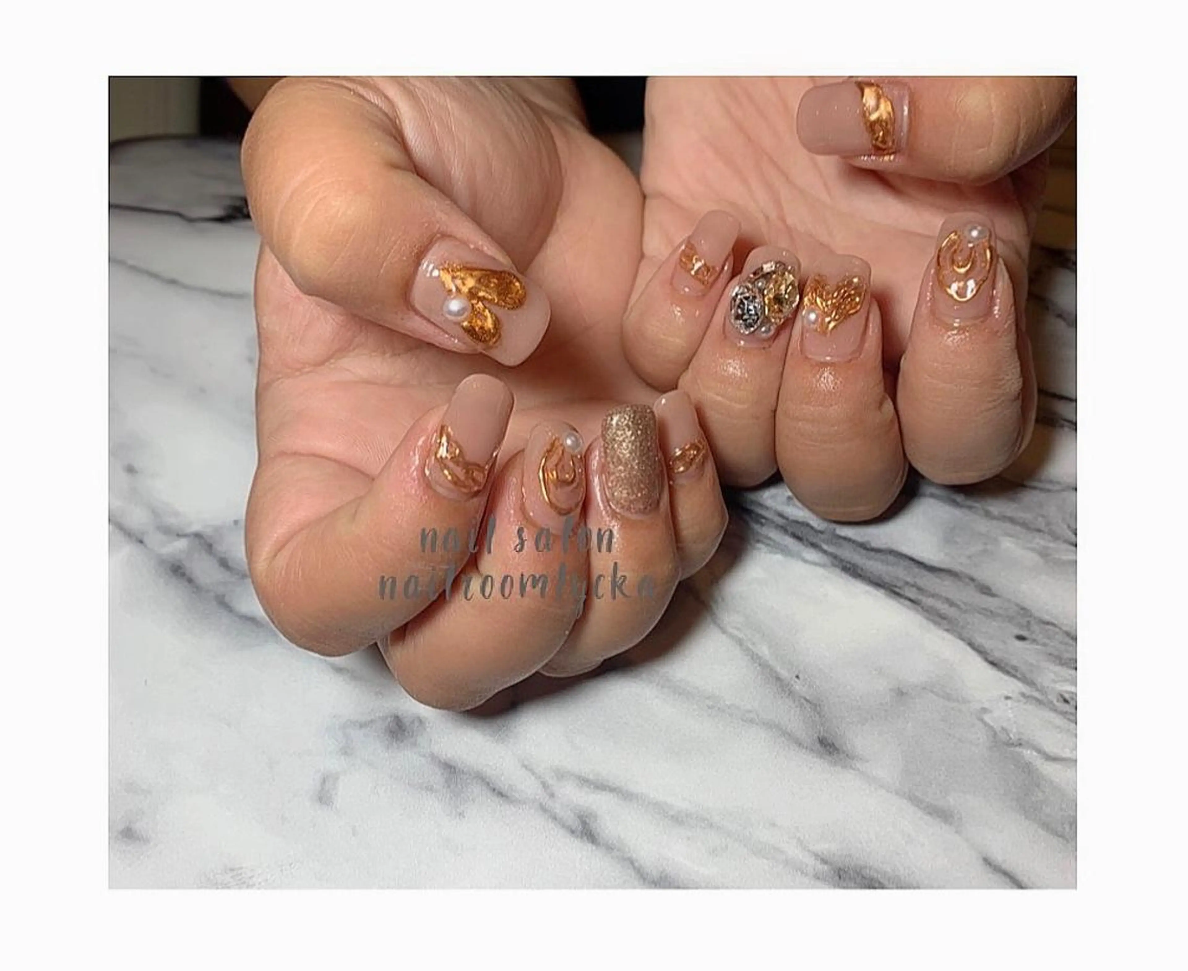 ネイル ﾈｲﾙﾙｰﾑﾘｯｶ 𝐦𝐚𝐲𝐮のネイルデザイン