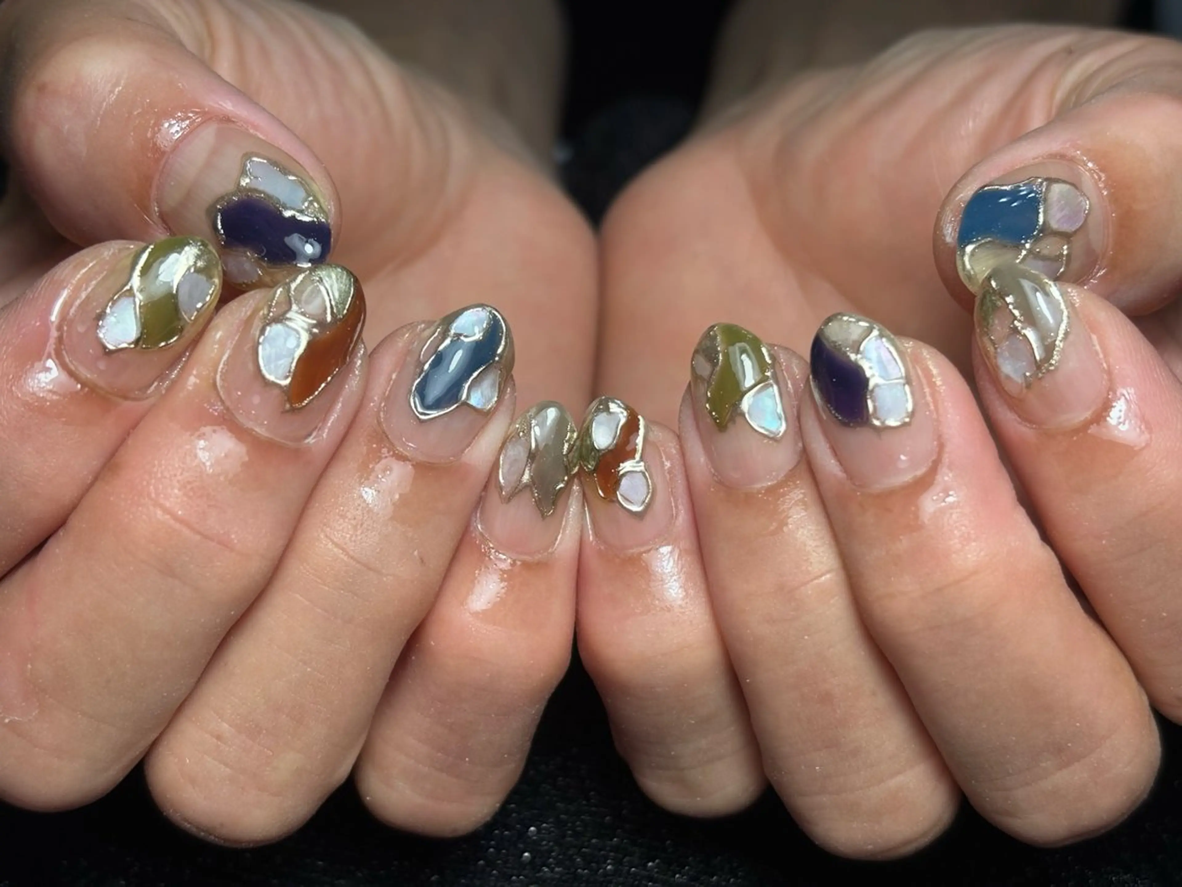 ネイル ハンドネイル フットネイル ✴︎ Delightのネイルデザイン