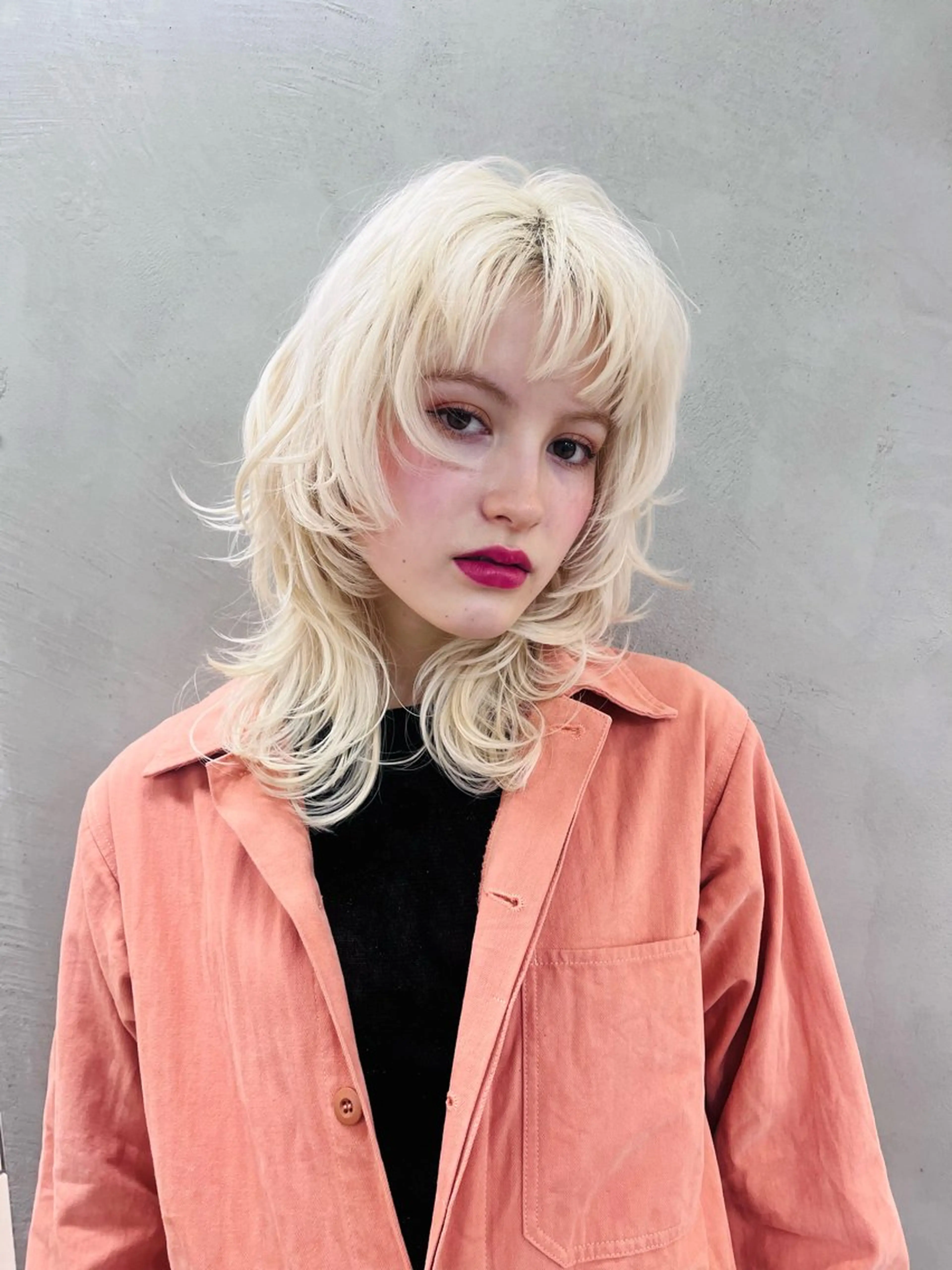 ミディアム Ｖｉｏｔ  銀座 樋口 桃佳のヘアスタイル