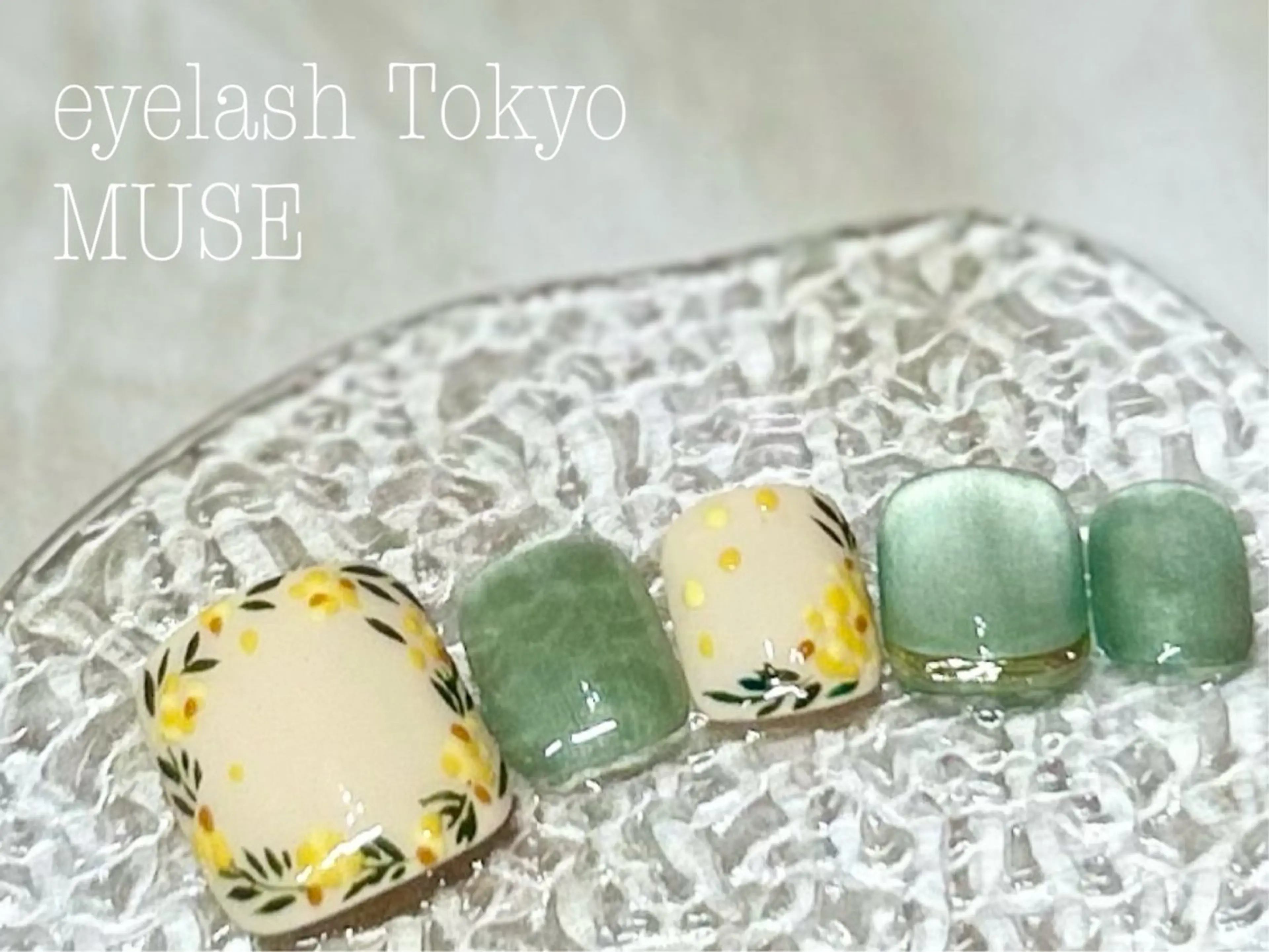 ネイル フットネイル ジェルネイル パラジェル 春ネイル フットネイル tanaka ◡̈のネイルデザイン